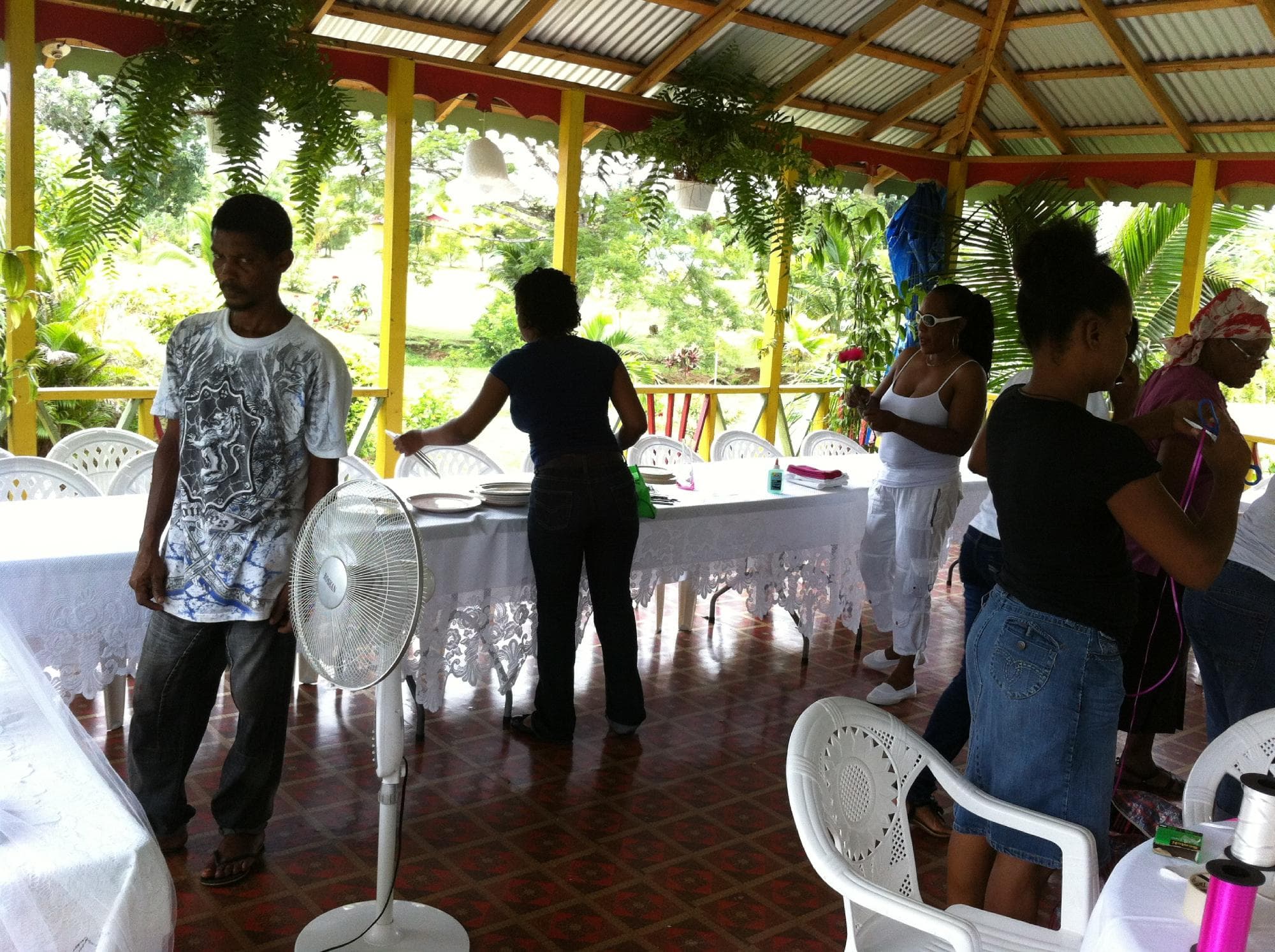 Setting up