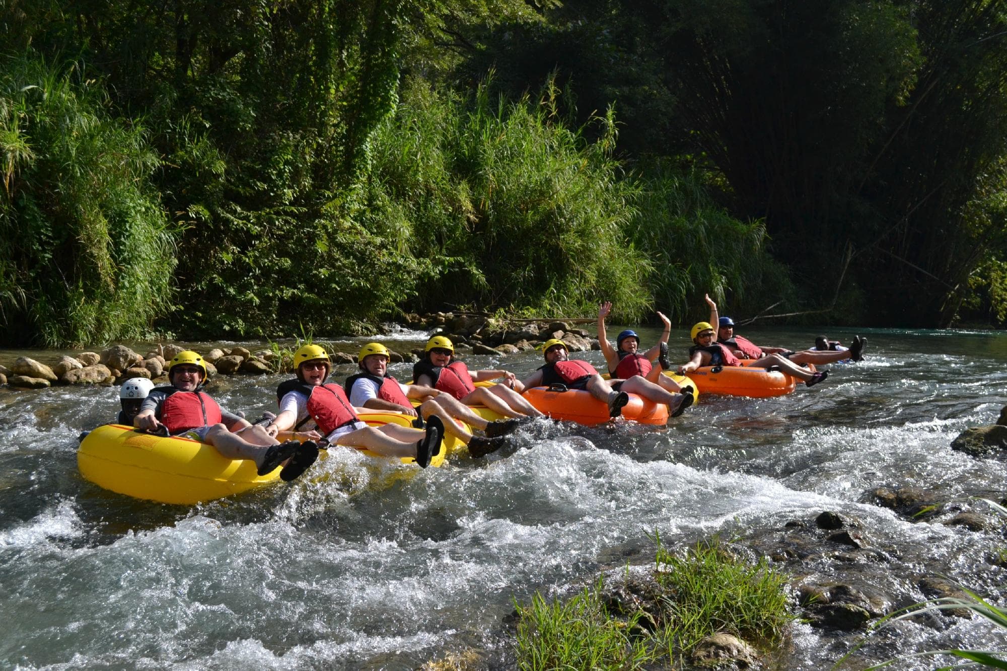 River Rapids Jamaica Tubing