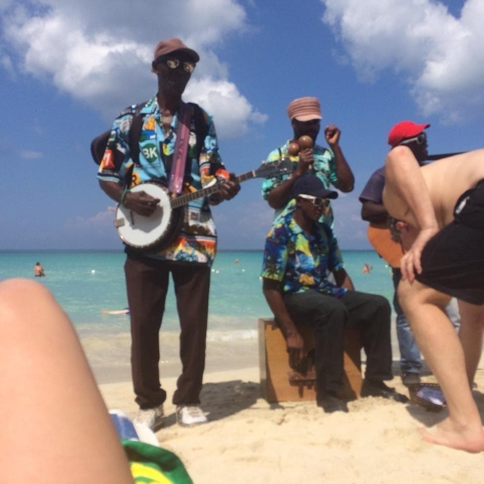 Music on the beach!!!