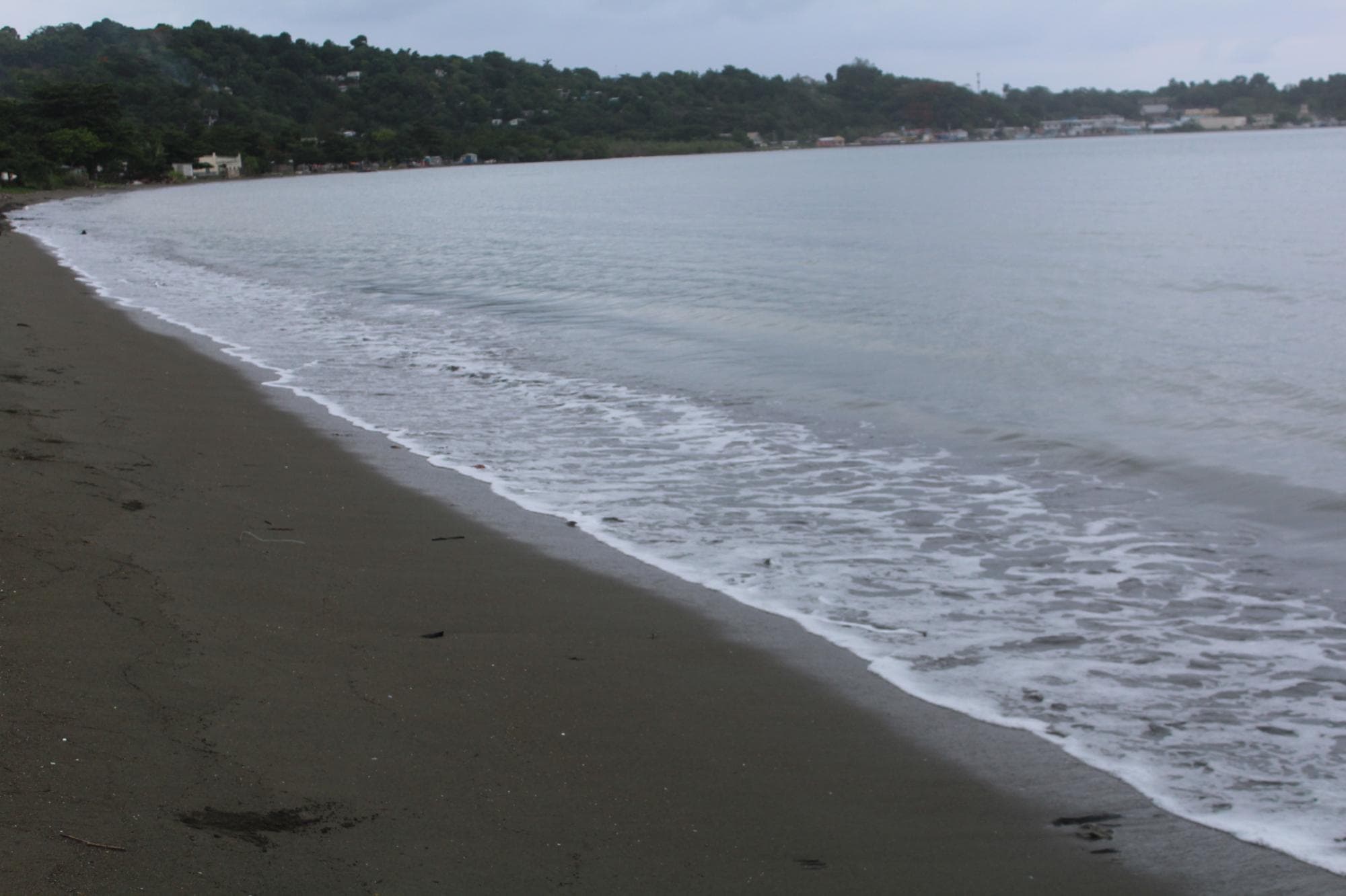 Jamaicas Black Sand Beach