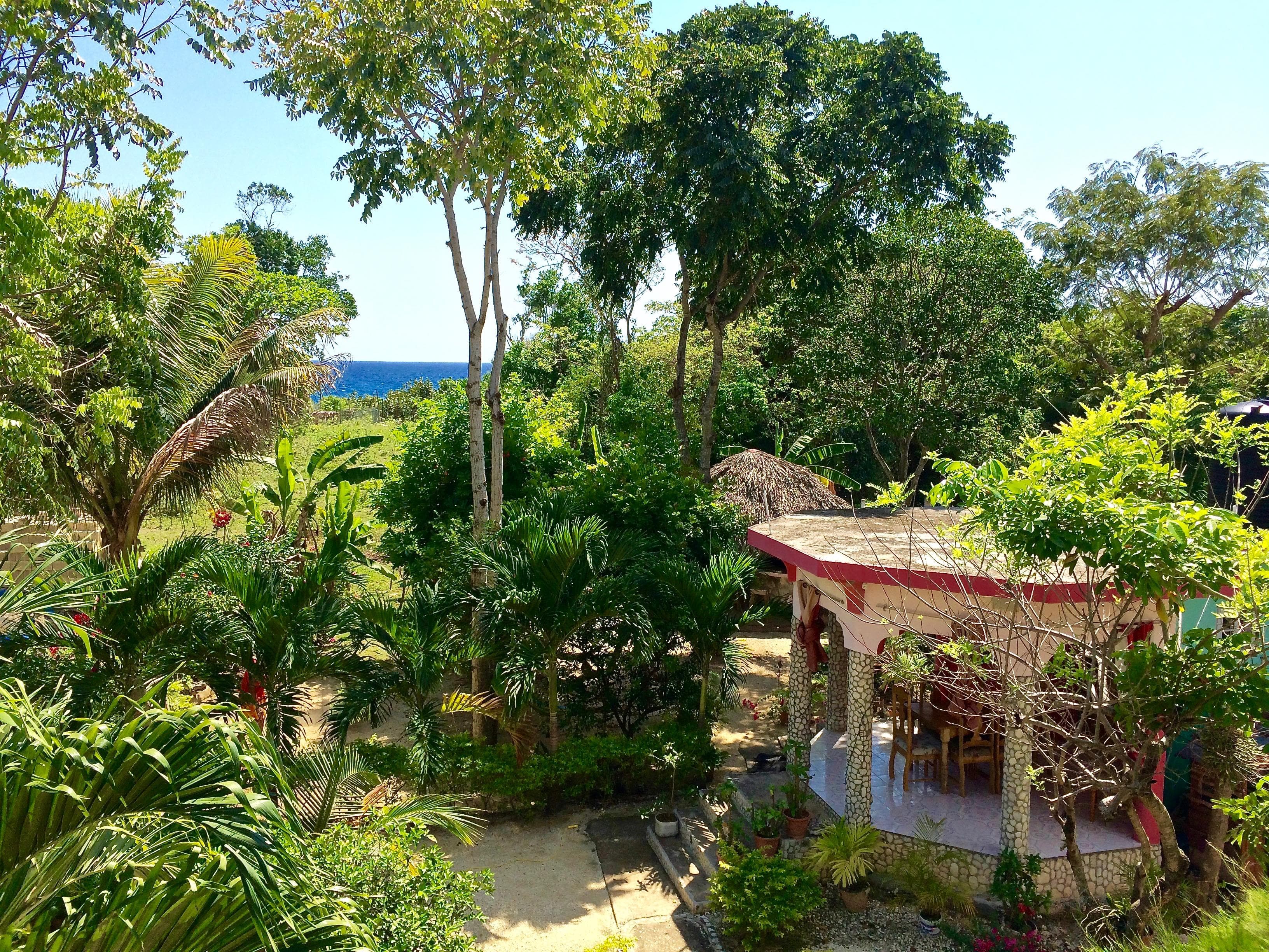 From the 3rd floor observation deck, and the 2nd floor veranda, you get a beautiful glimpse of t