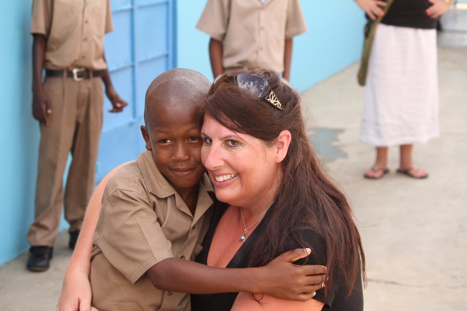Meeting the kids on Juju's Countryside Tour is always our guests favorite part of the day.