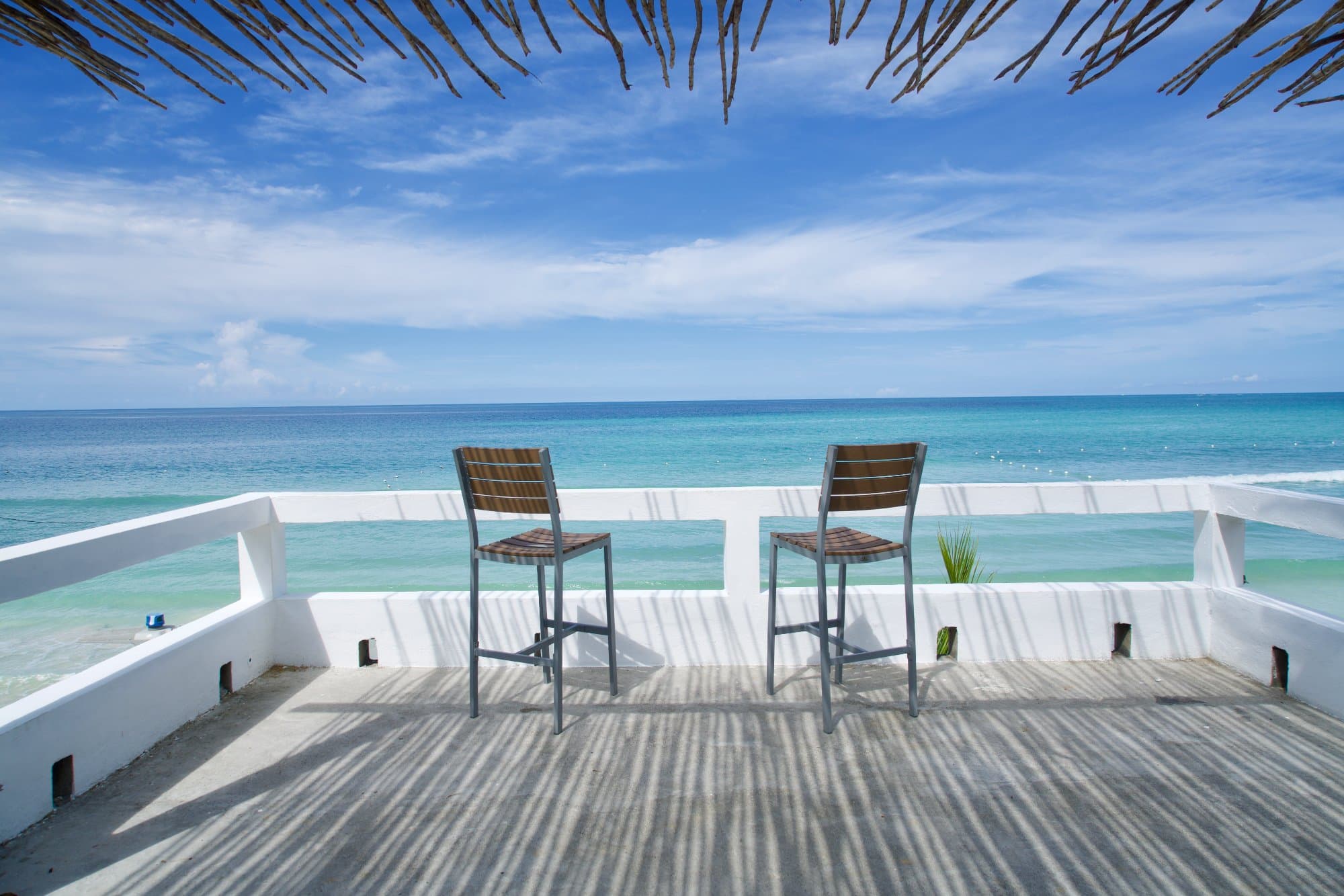 Beach sundeck