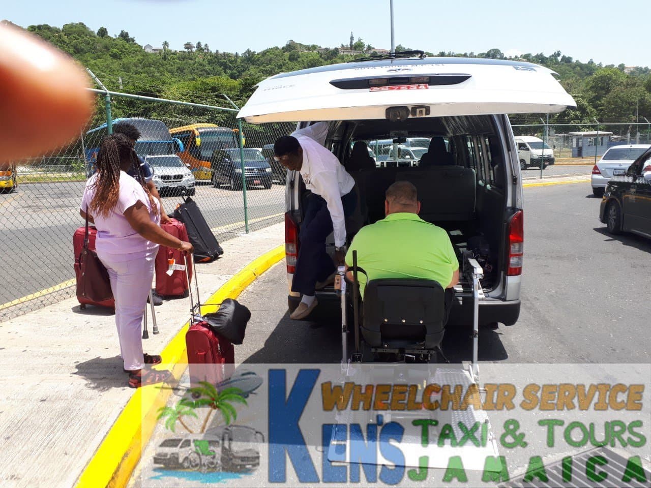 Let us take you there #KenswheelchairserviceandtoursJamaica