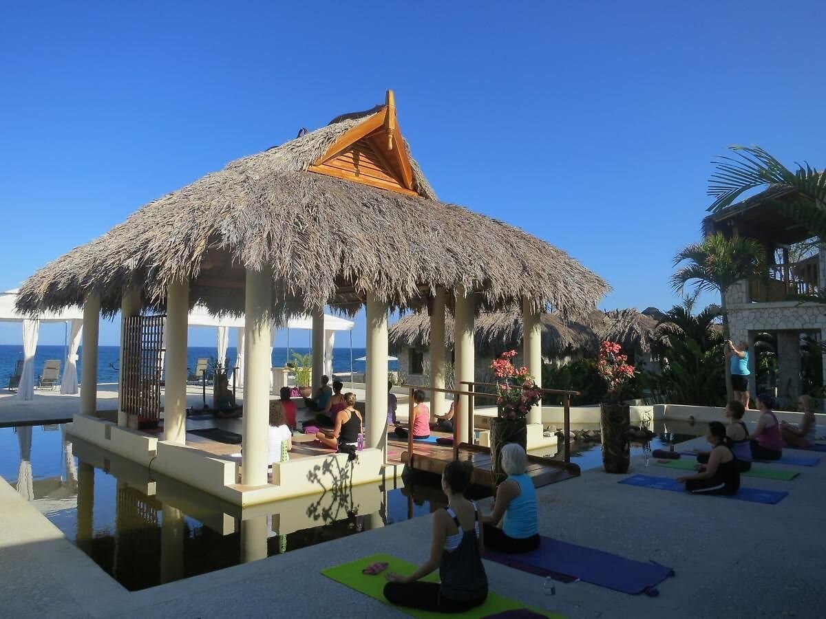 Enjoy a swim in our seaside pool.