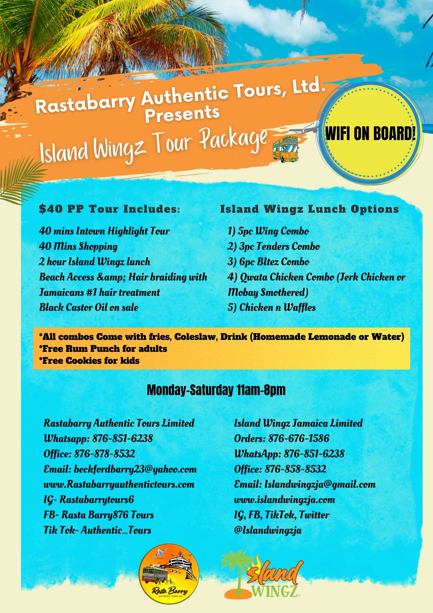 Island Wingz Tour Package