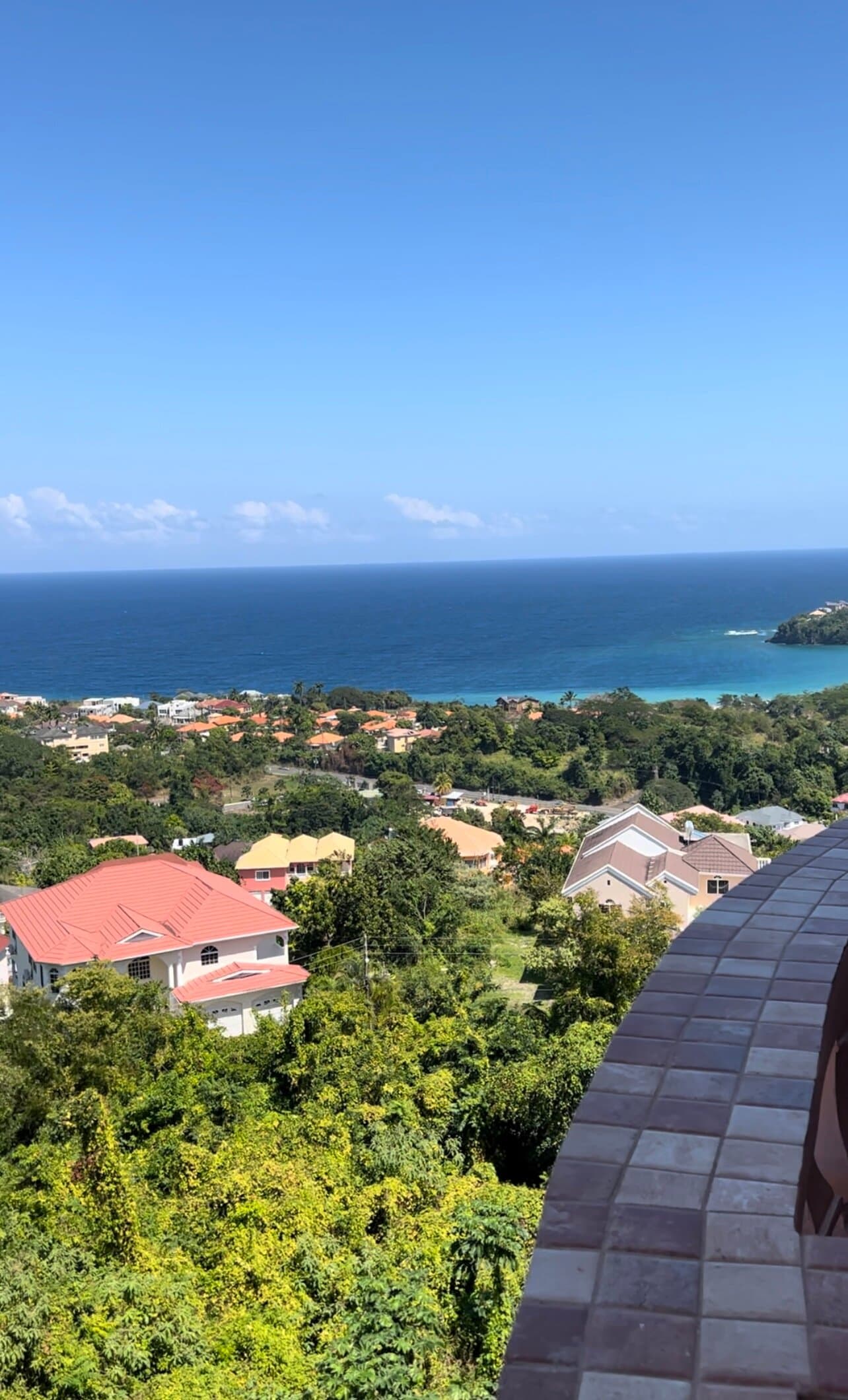 View from veranda/porch