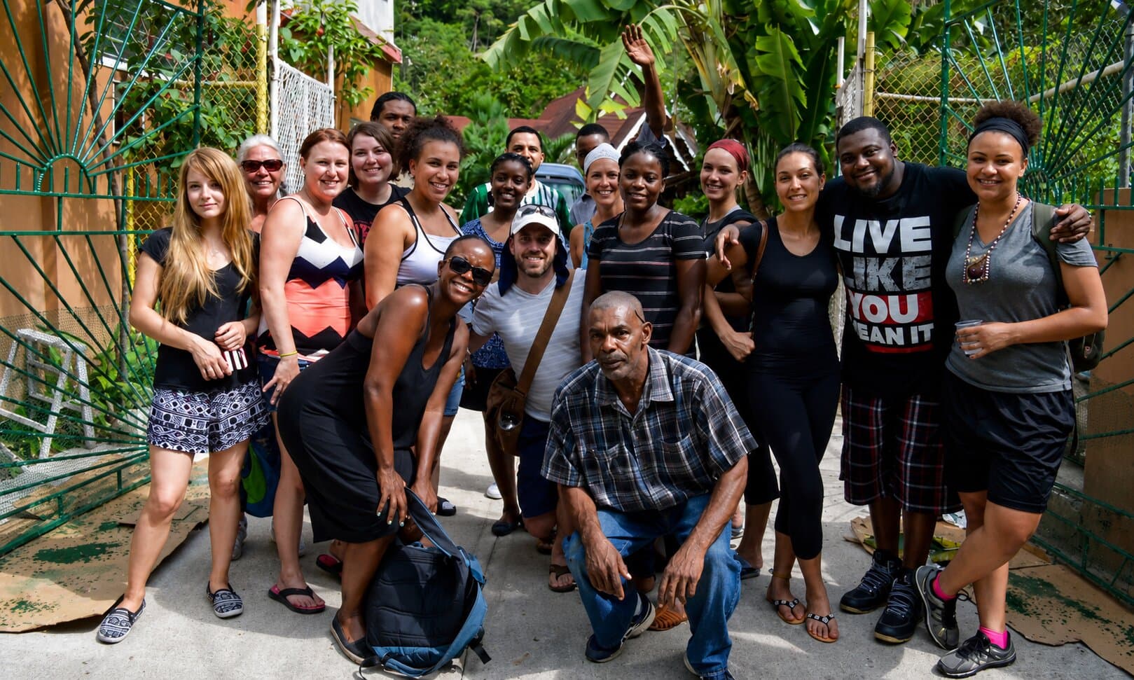 We do service learning programmes!