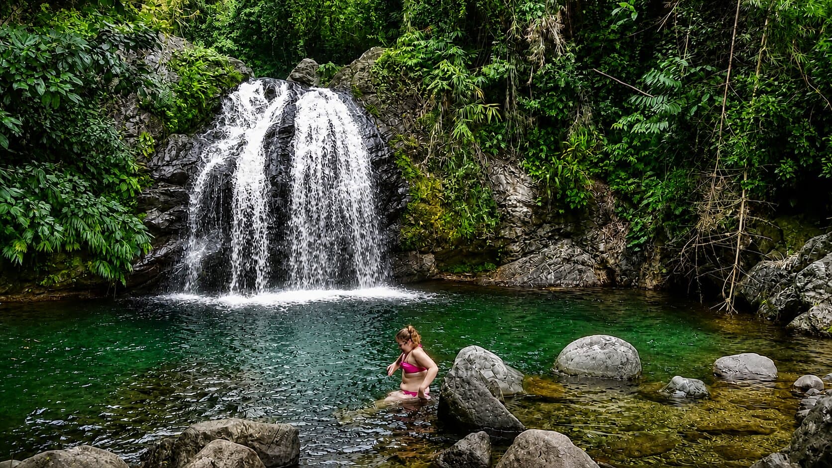 Hidden waterfall in the Blue Mountains