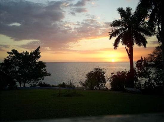 Sunset at Culloden Cafe