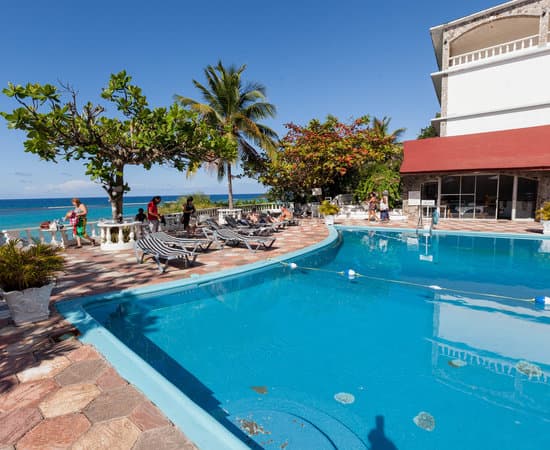 The Pool at the Silver Seas Resort Hotel