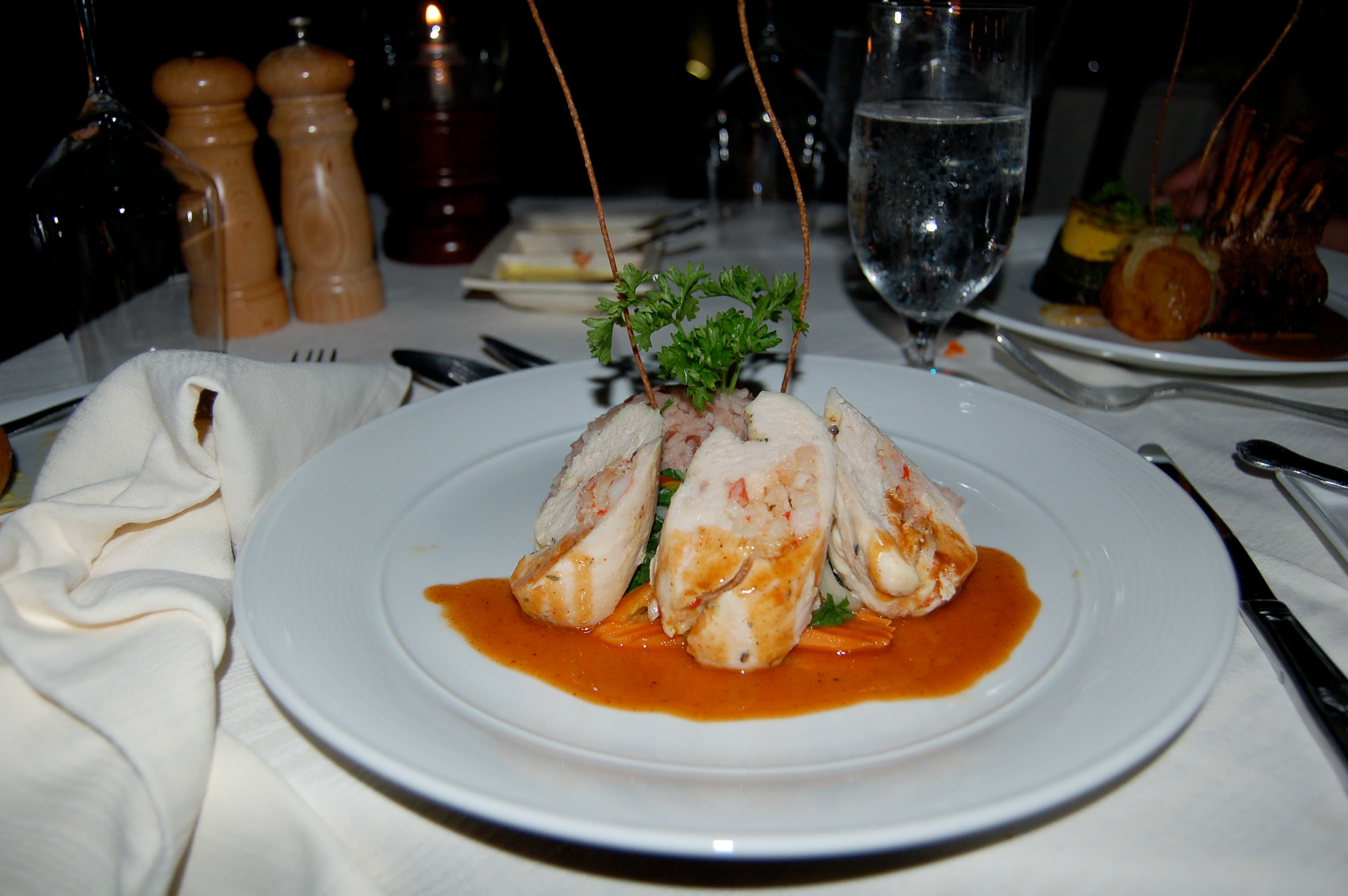 Chicken entree