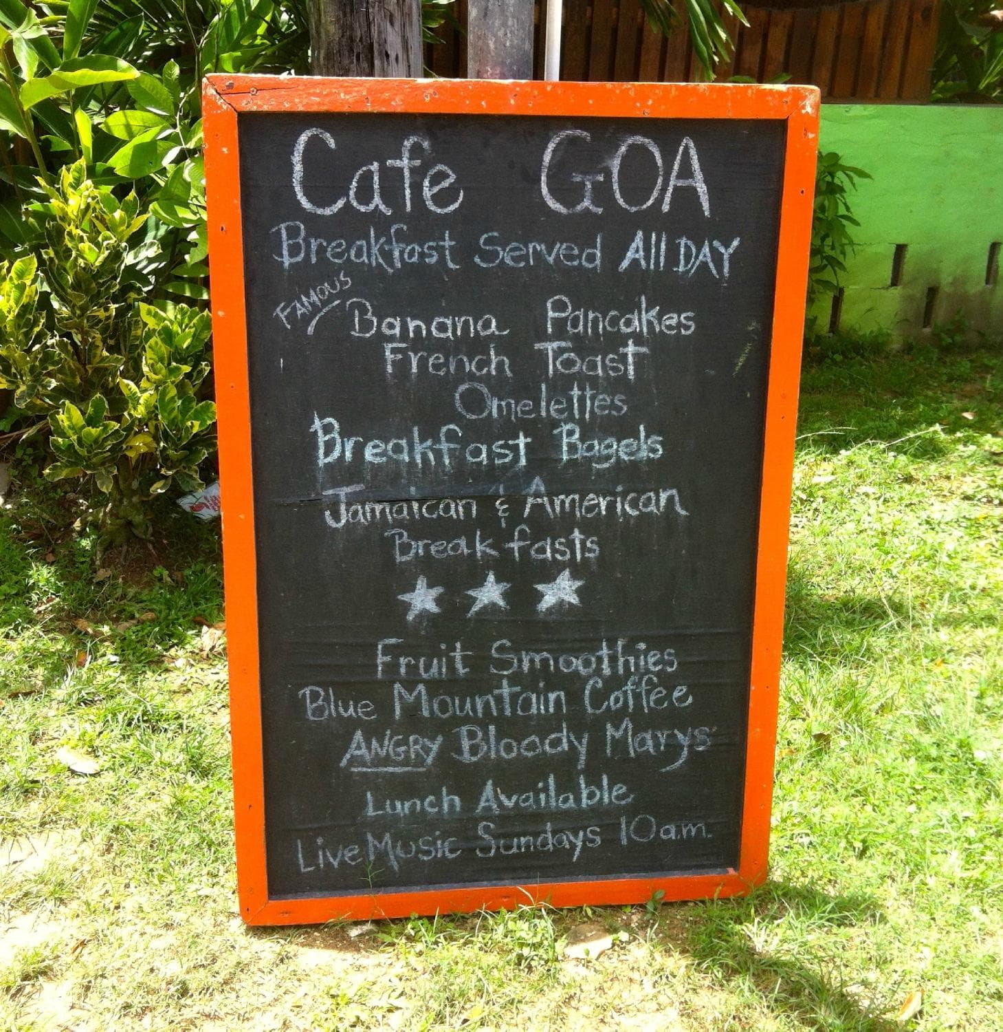 Delicious All Day Breakfast Available