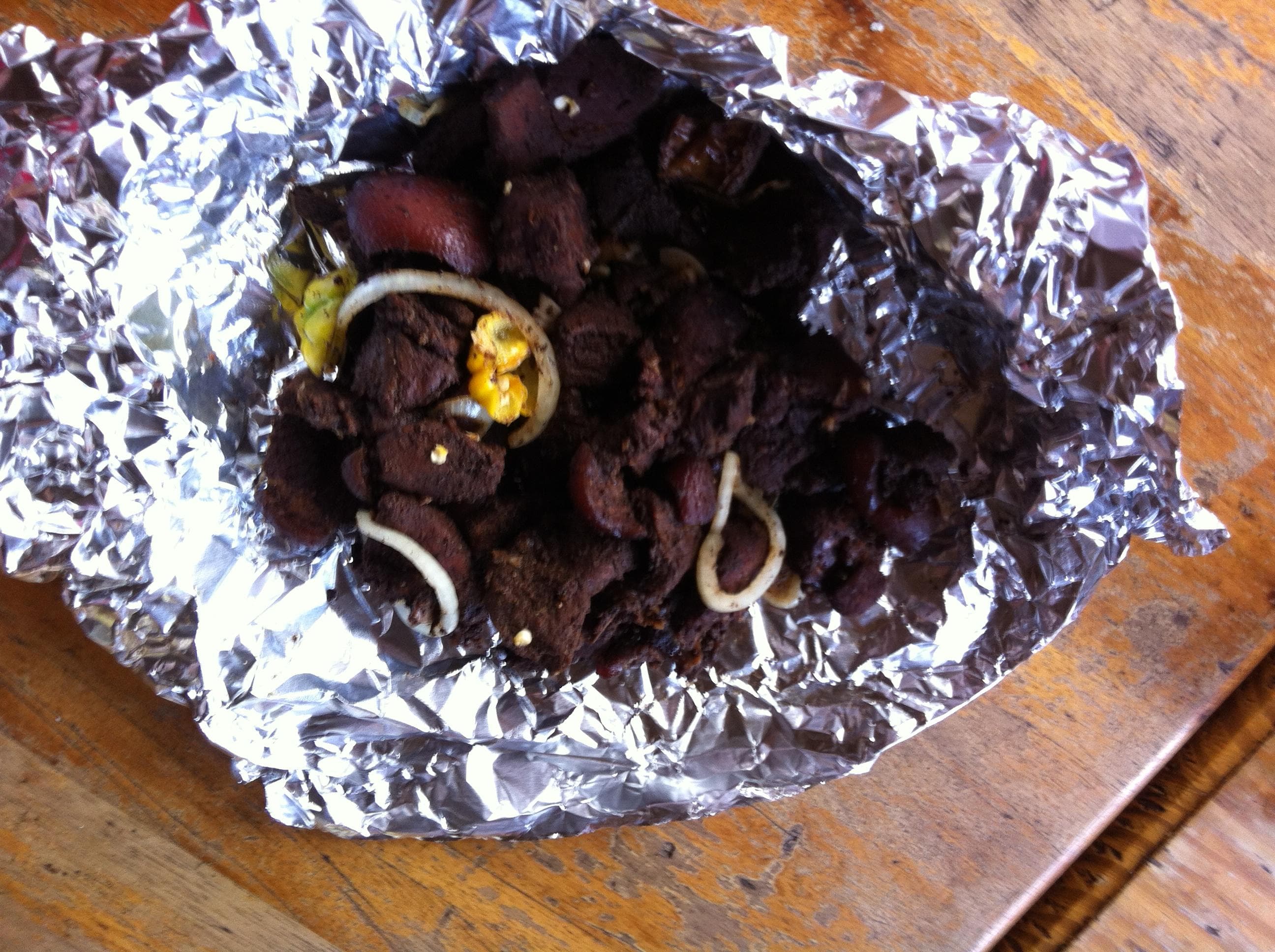 One pound of delicious jerk pork