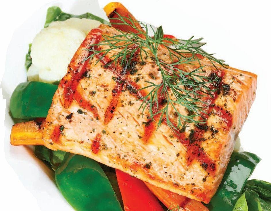 Grilled Pacific Salmon