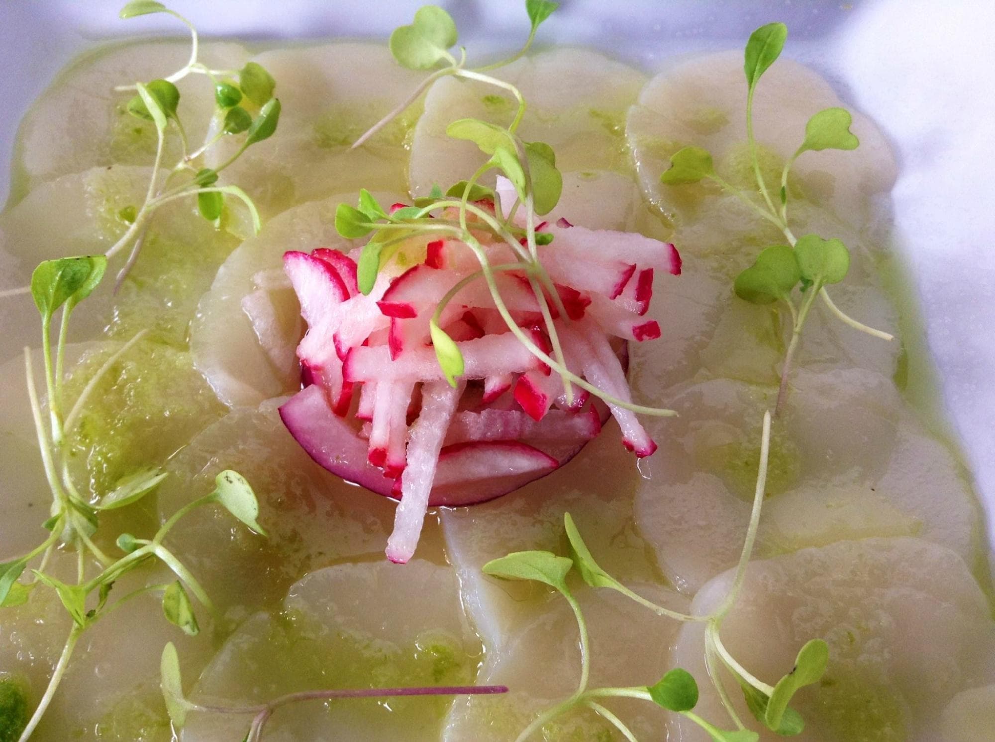 Shaved Scallops