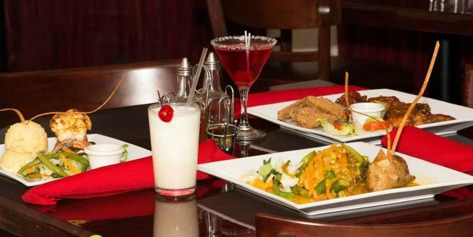 Red room dinning