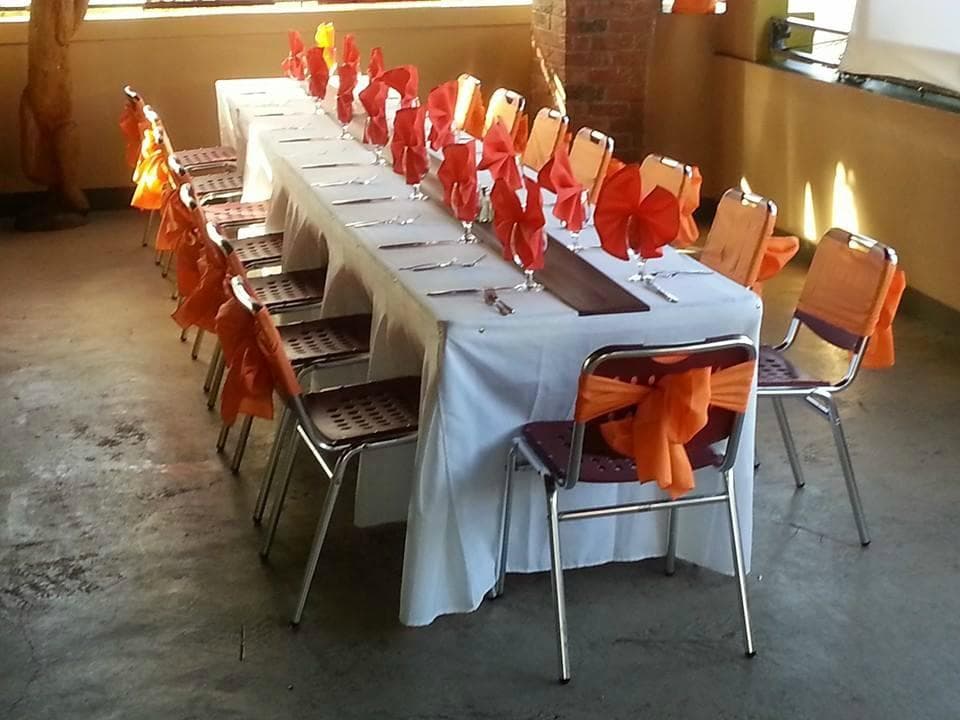 a dinner setting