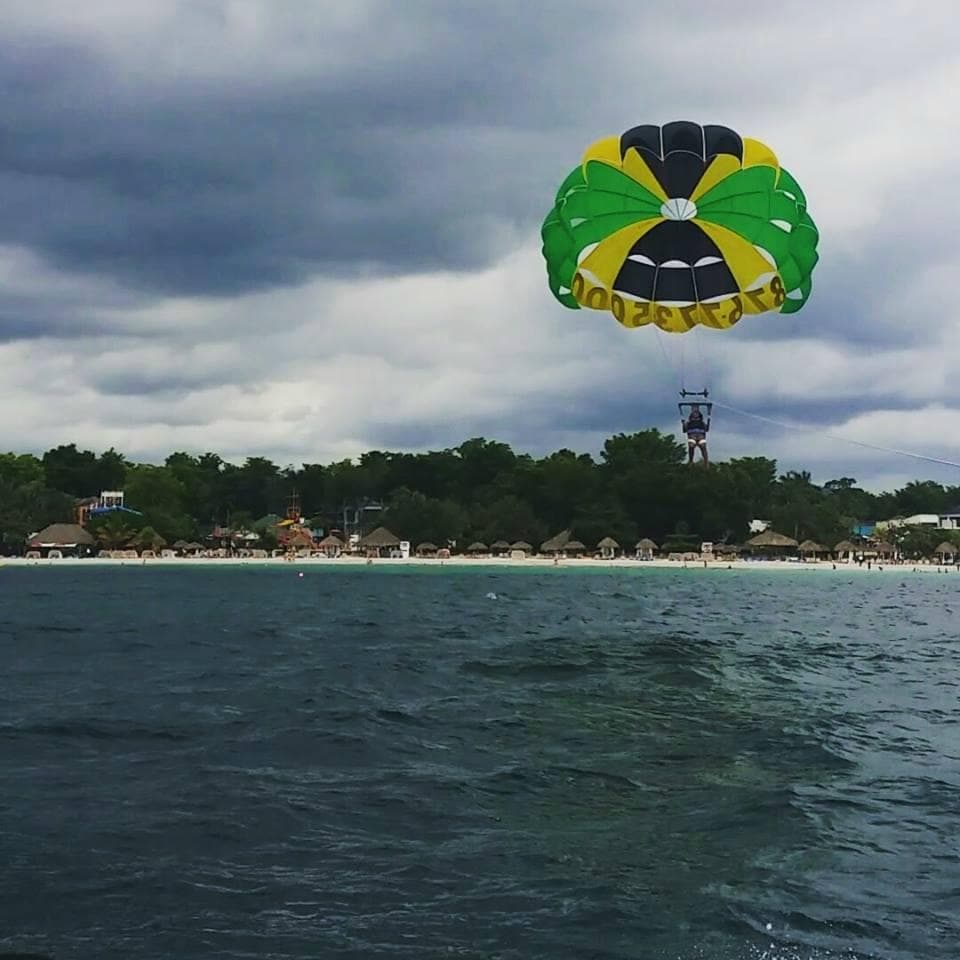 Parasailing at Margaritaville