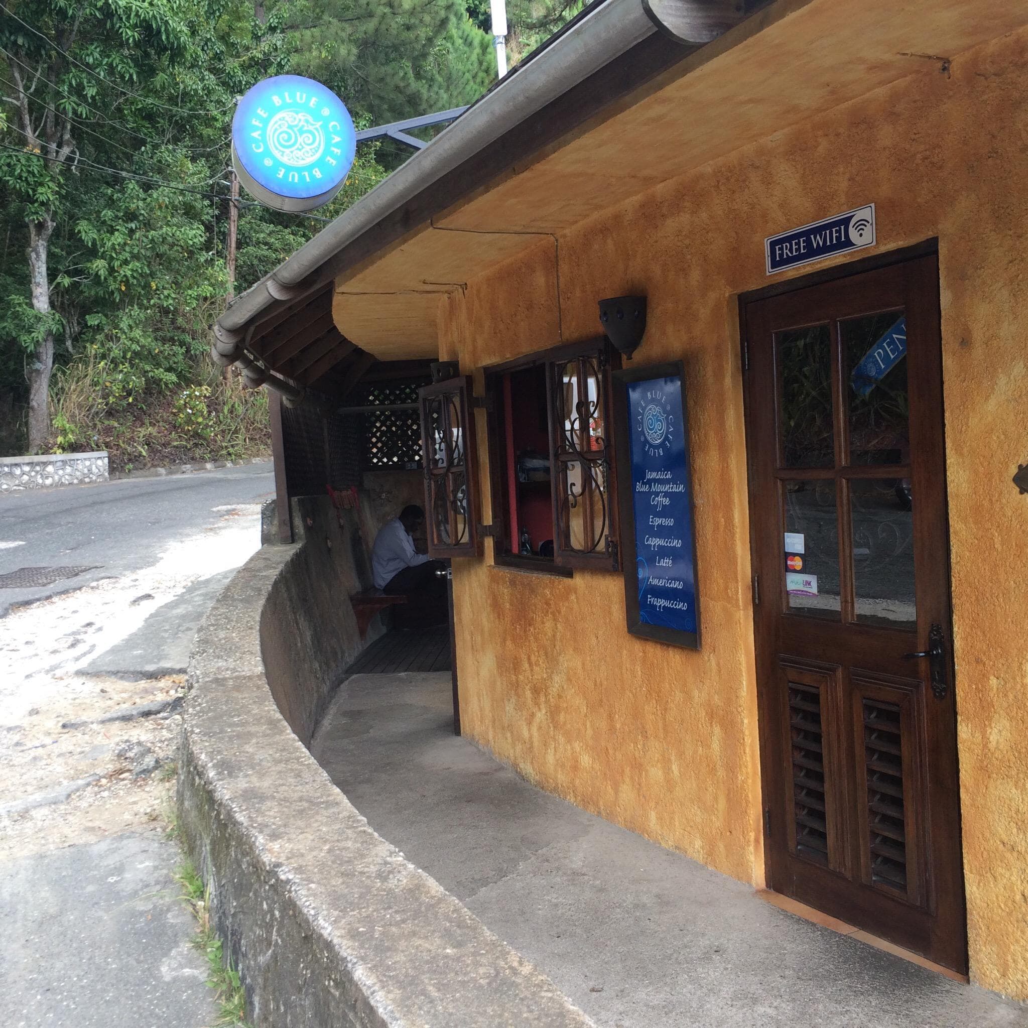 Perched upon mountain side in Irish Town, St. Andrews. Serving perfectly brewed coffees and deli