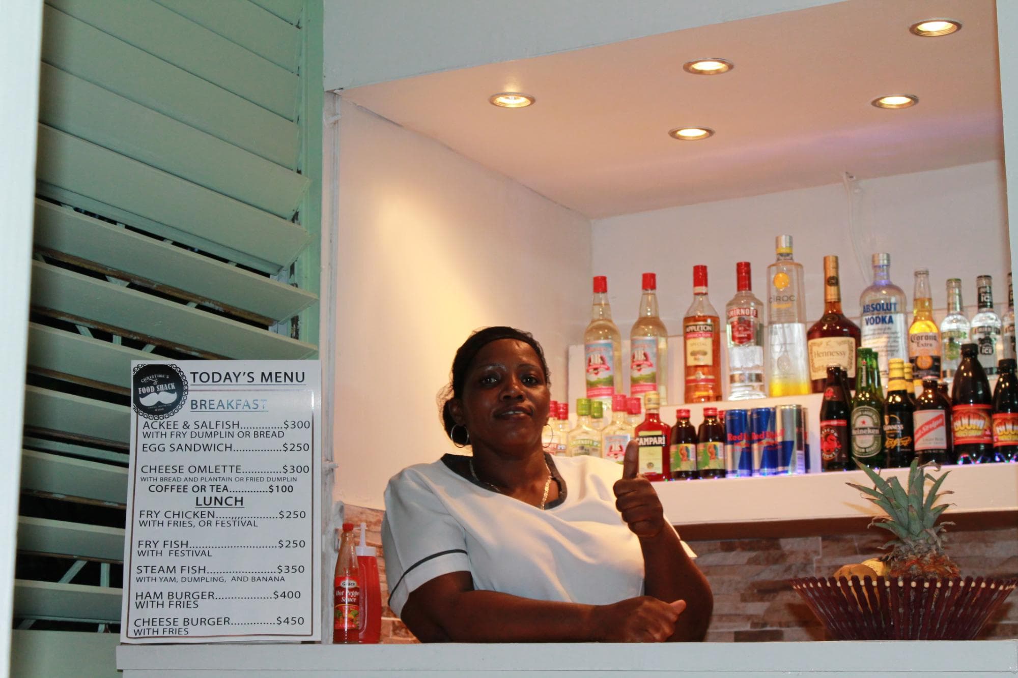 Di Food Shack is you local Jamaican - Mexican restaurant with fresh local vegetables, homegrown