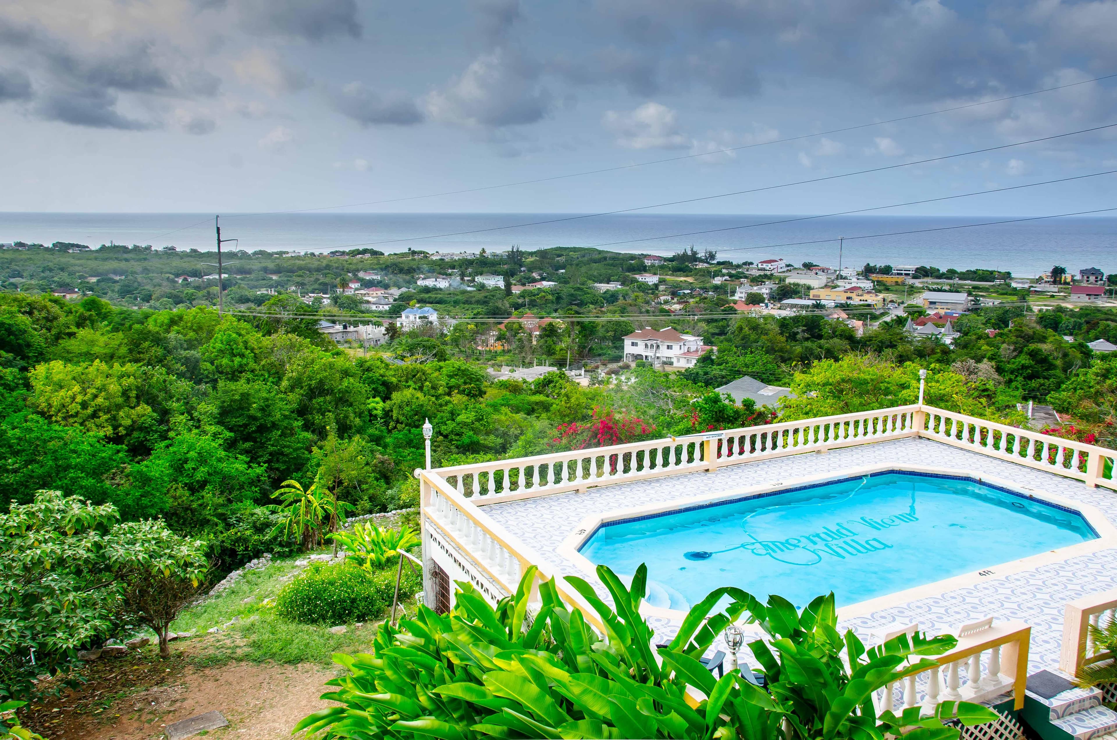 pool with view