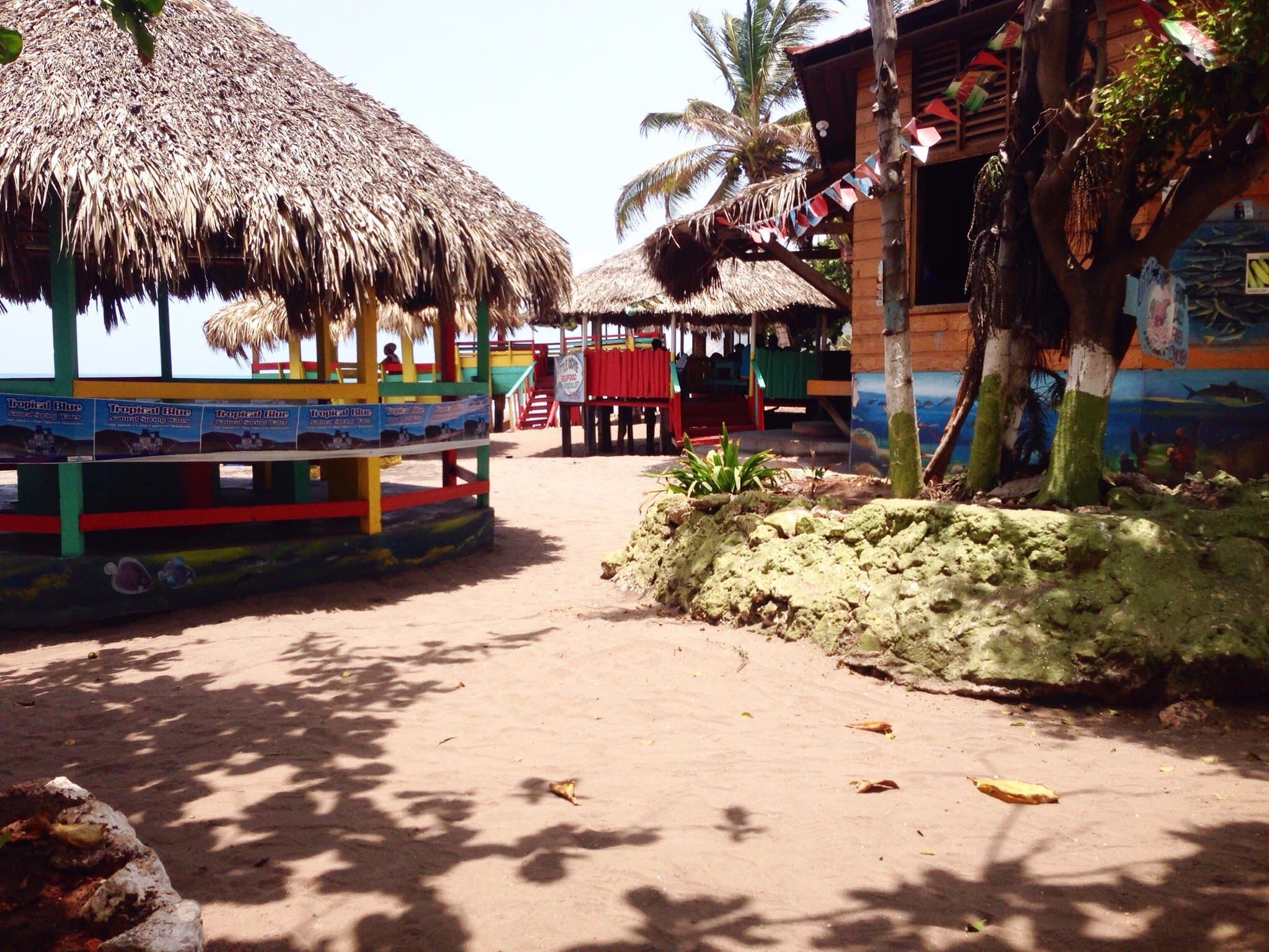 I filtered the crap out of this pic. Lol It's not the same. The place is filthy. The beach has a