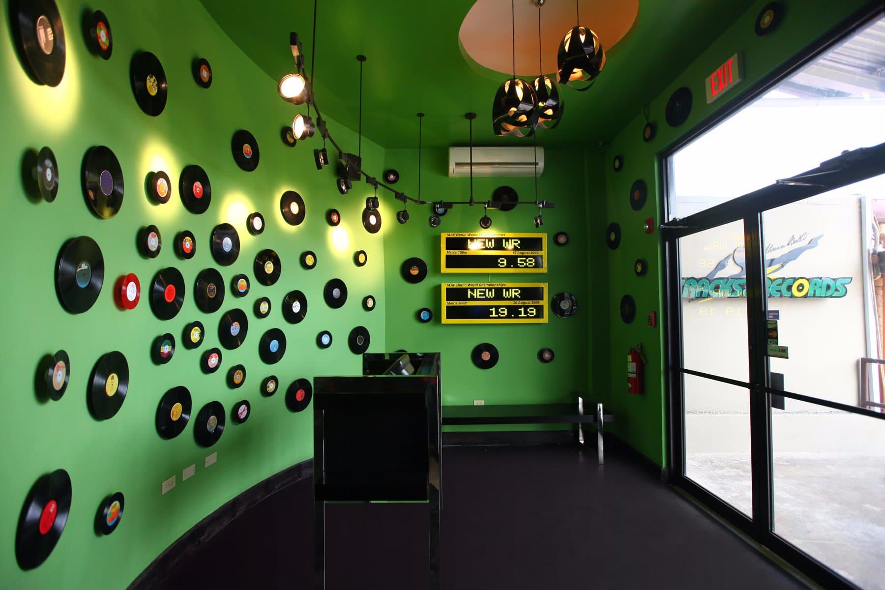 The Foyer at Usain Bolt's Tracks and Records Kingston