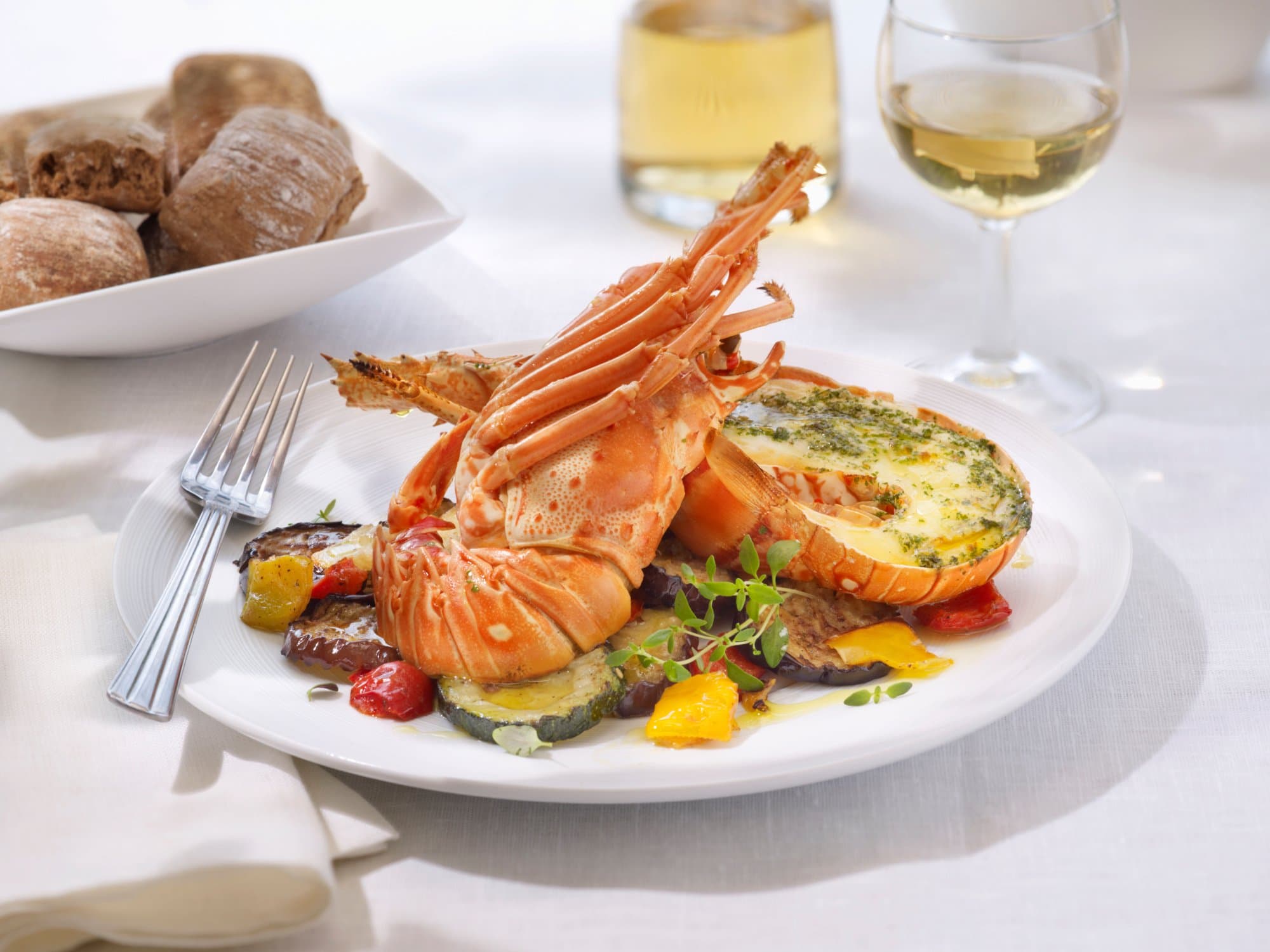 Grilled Caribbean Lobster