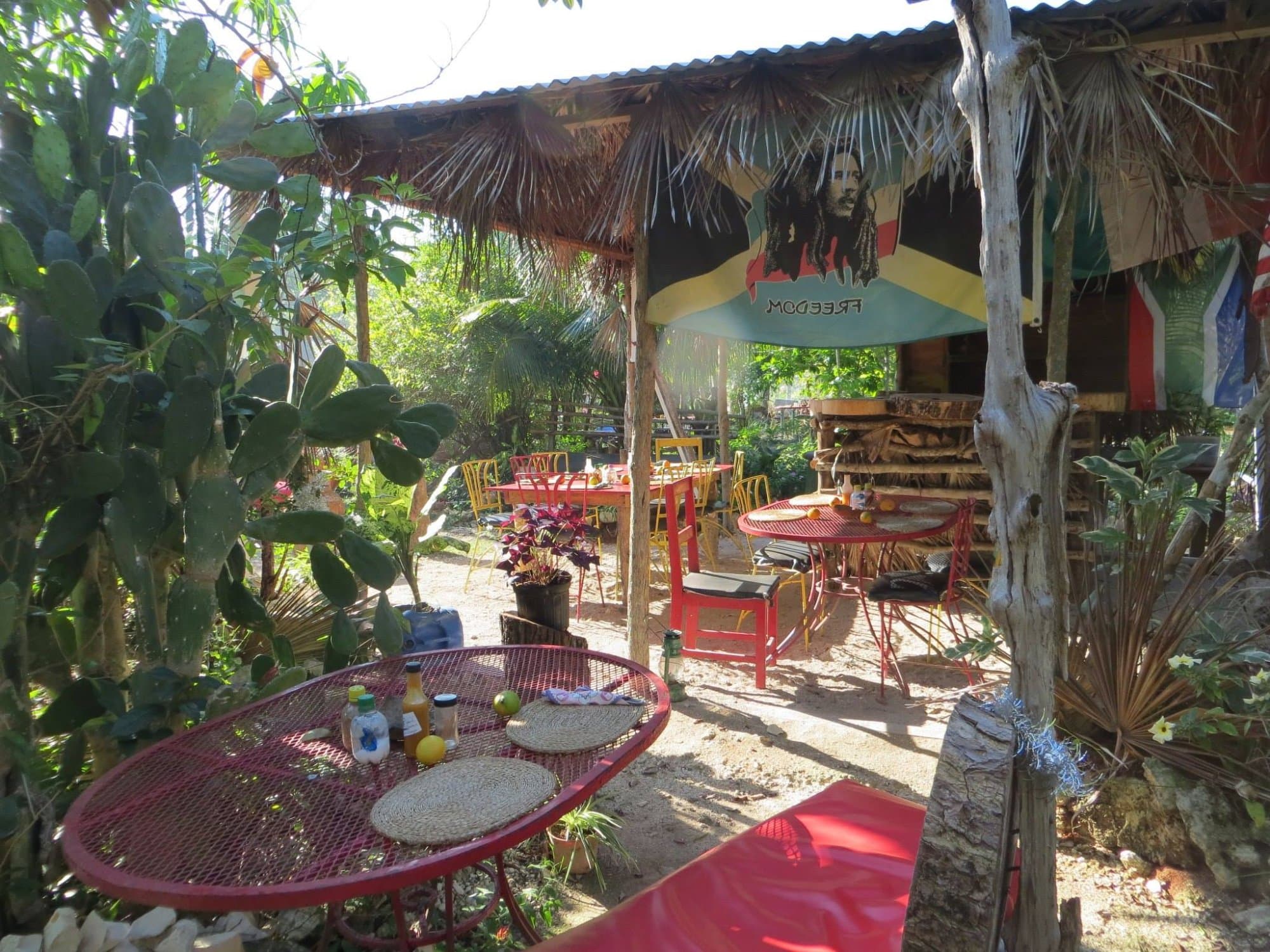 Outdoor garden seating!