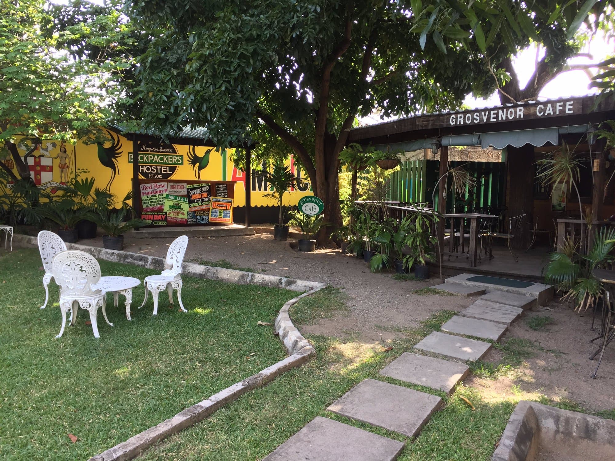 Front Entrance to Cafe