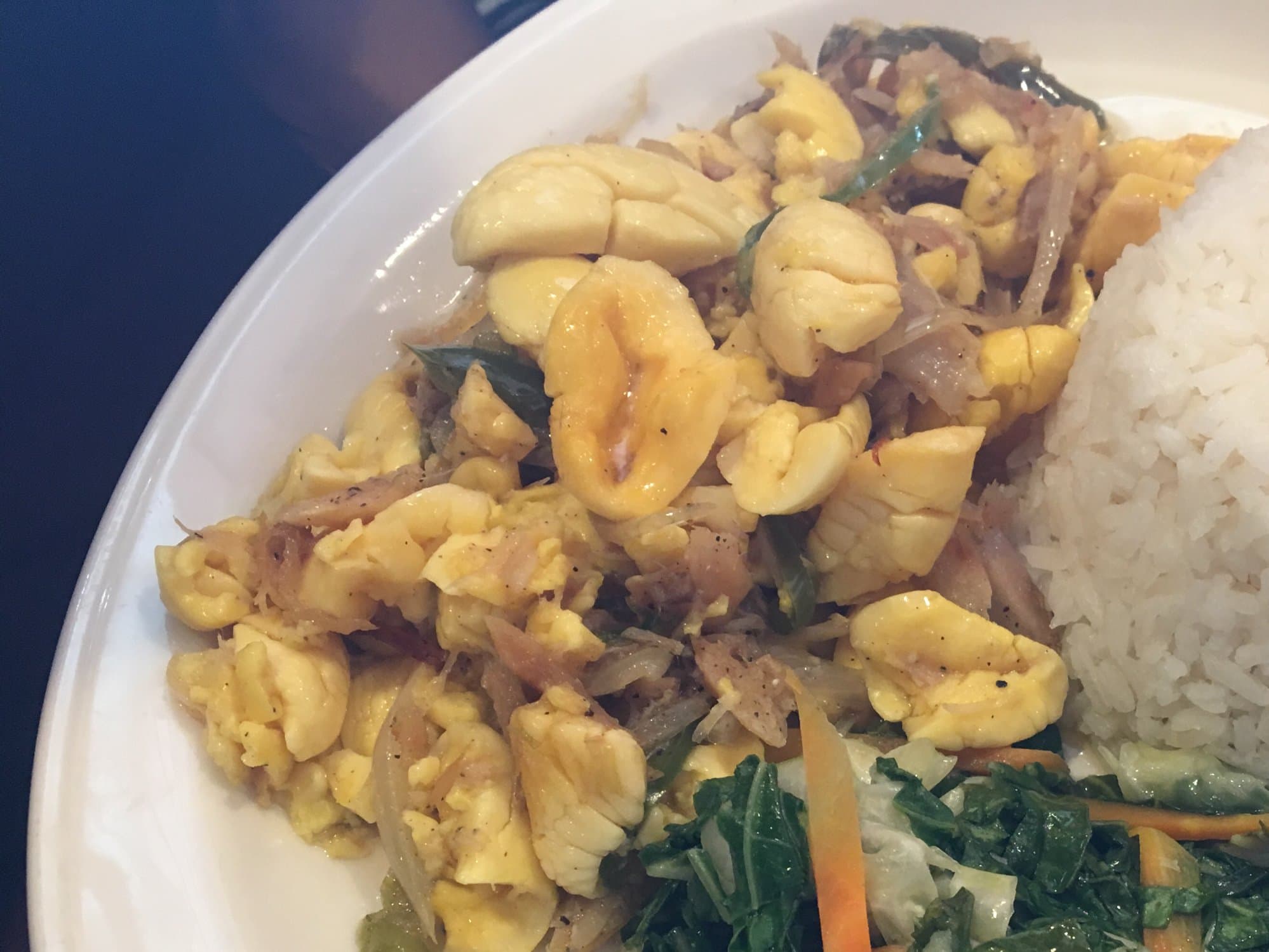 Ackee and saltfish