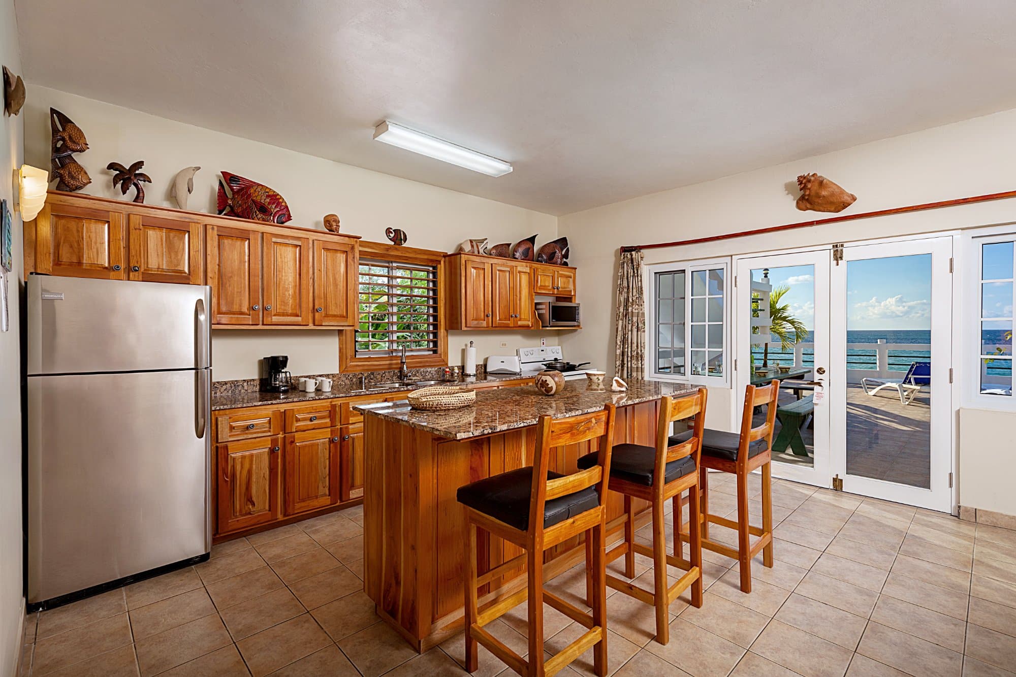 Ocean House Lower Level Kitchen