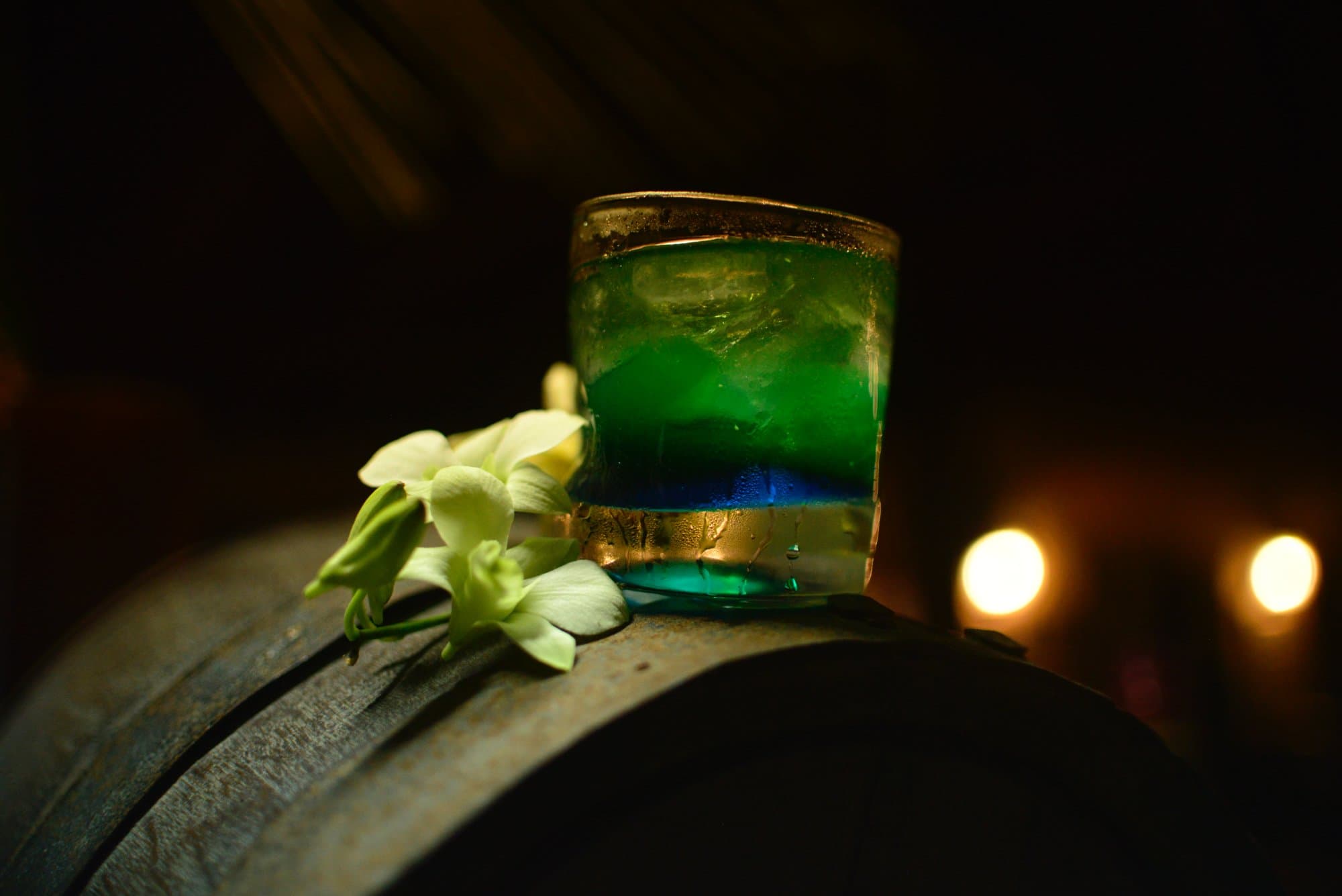 Drink made with a creative eye