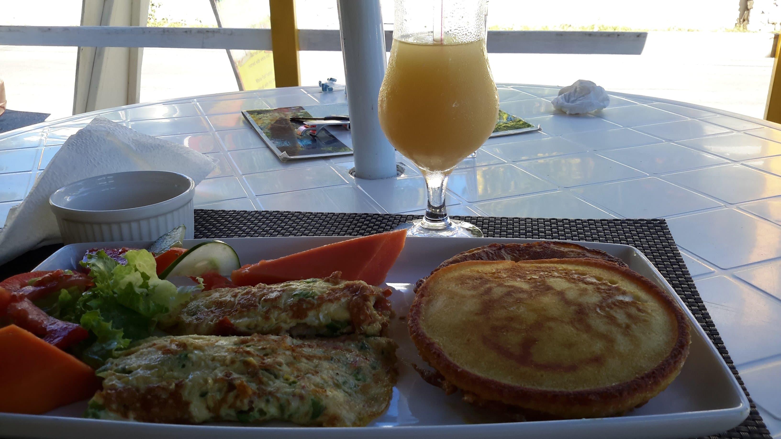 Hearty breakfast