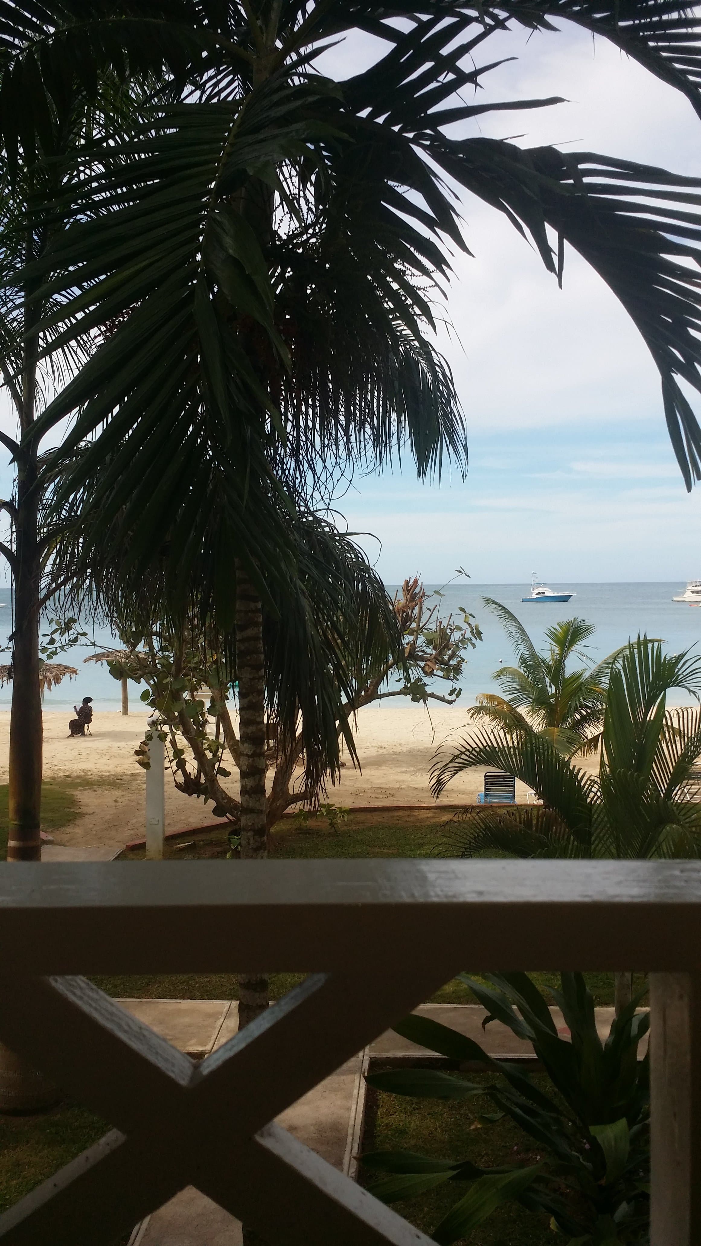 View from the balcony