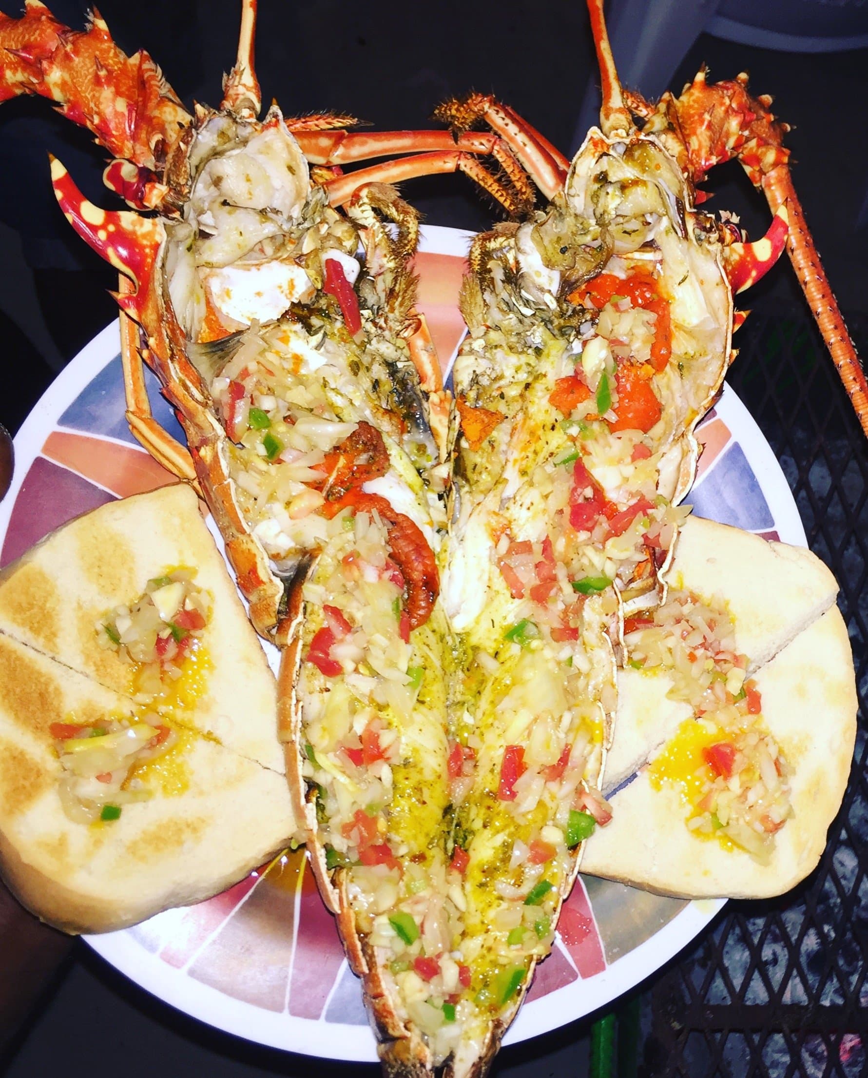 Fresh grill lobster