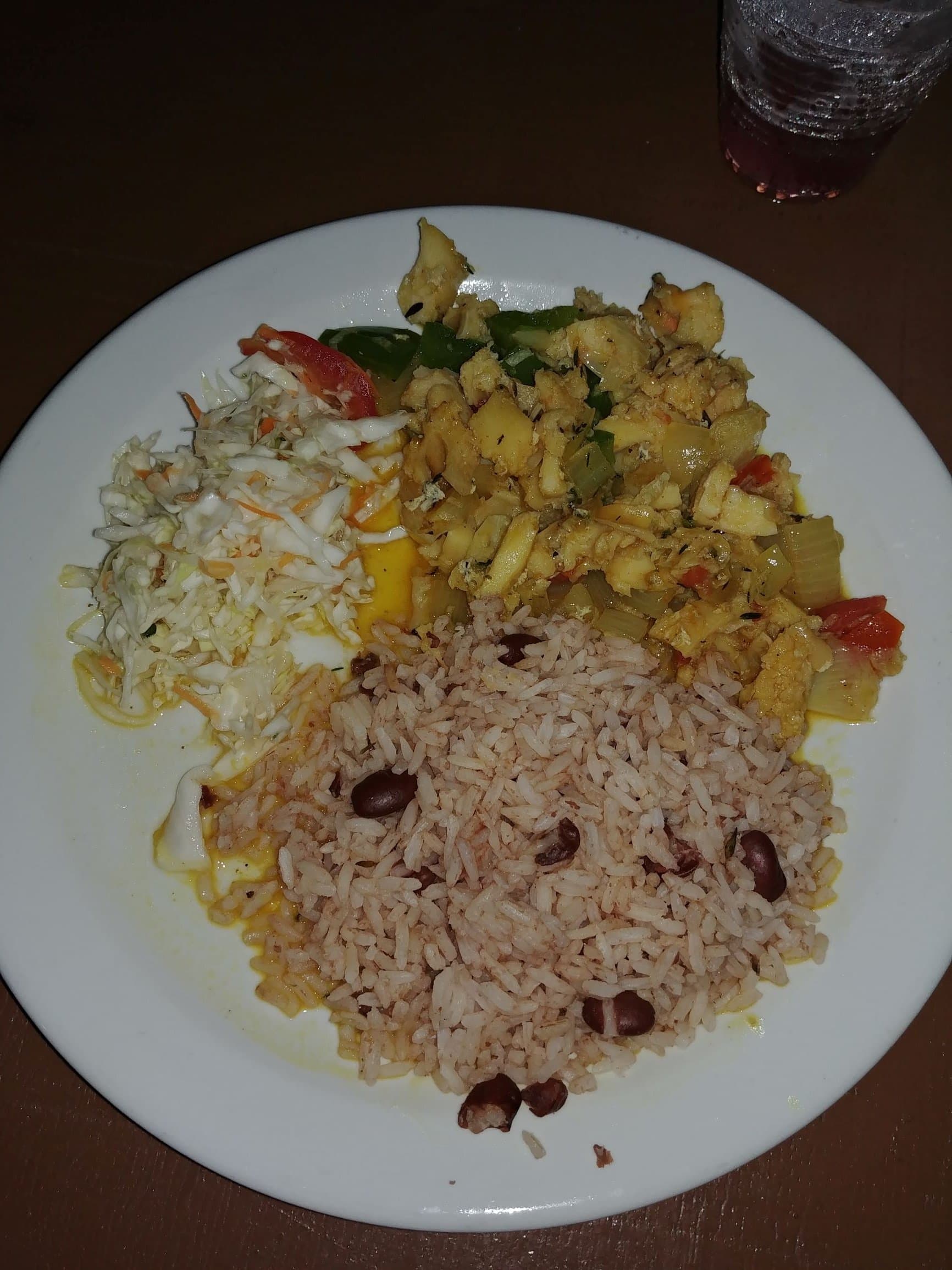 Curried conch