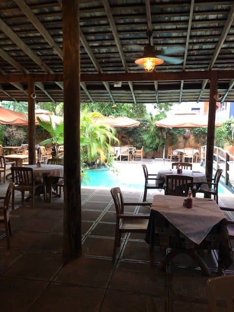pool area