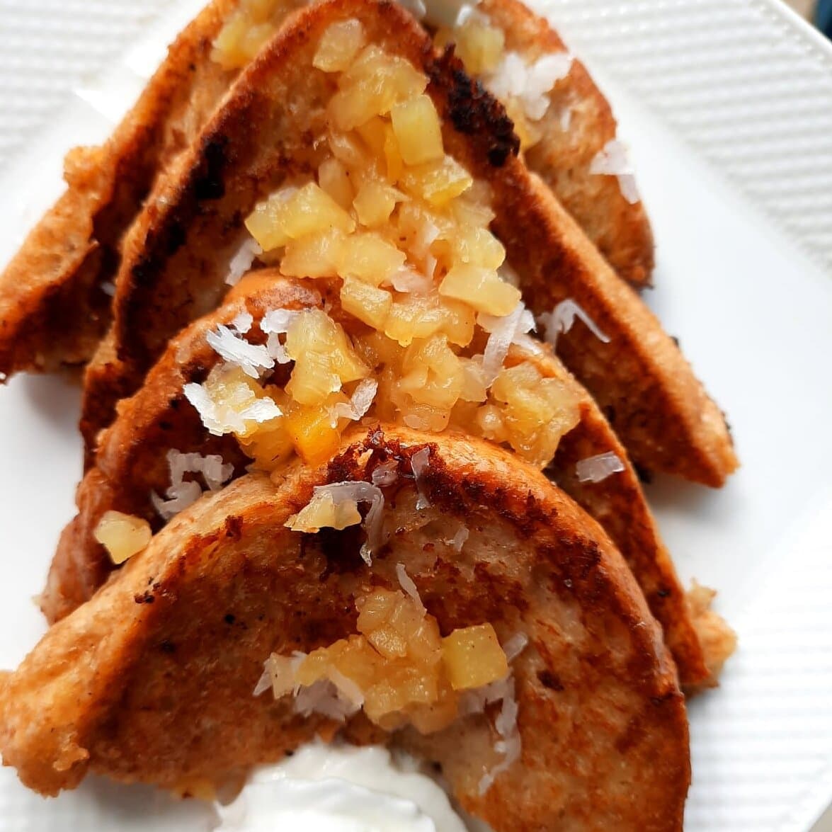 pina colada French Toast