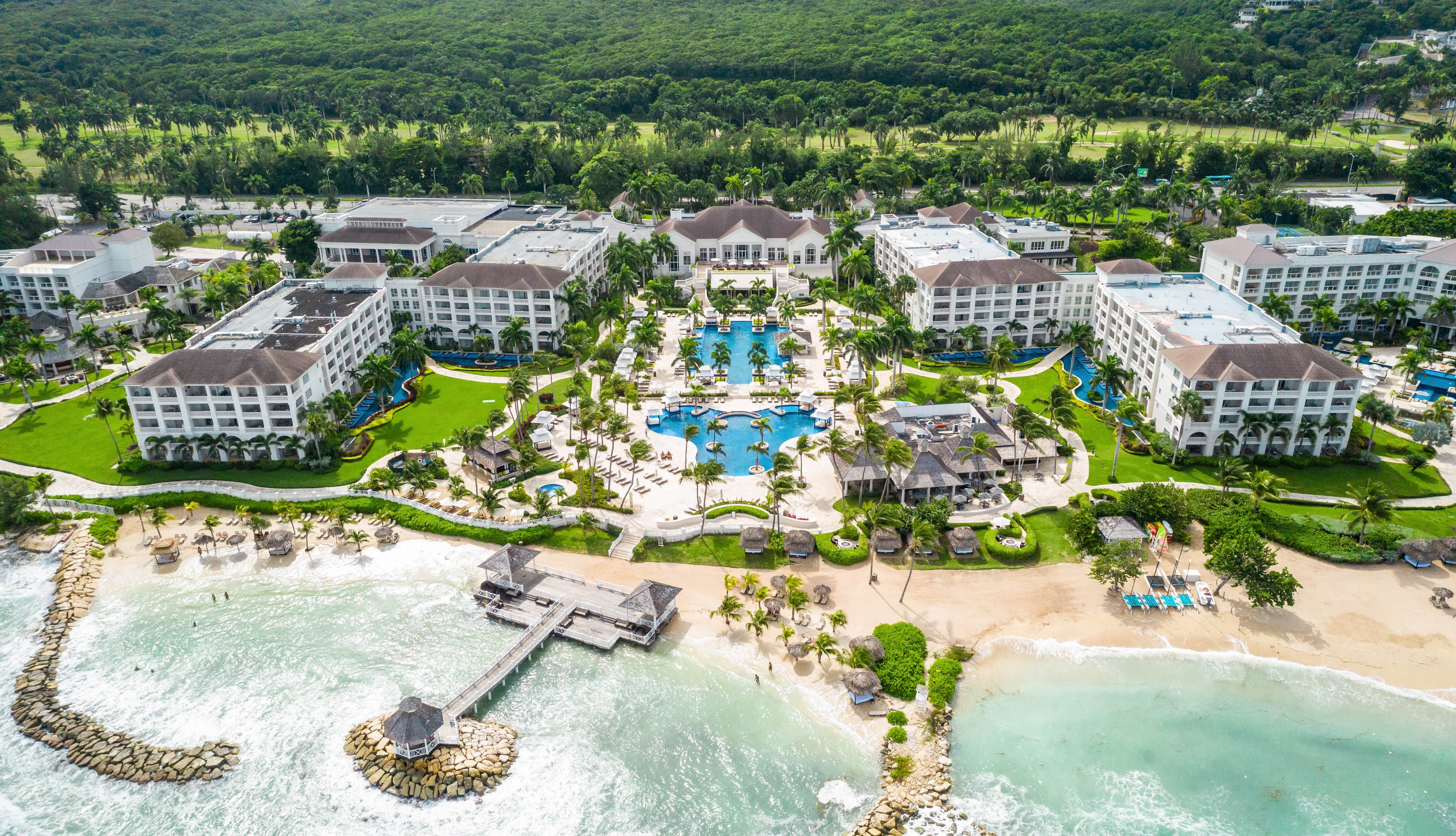 Aerial Hyatt Ziva Rose Hall
