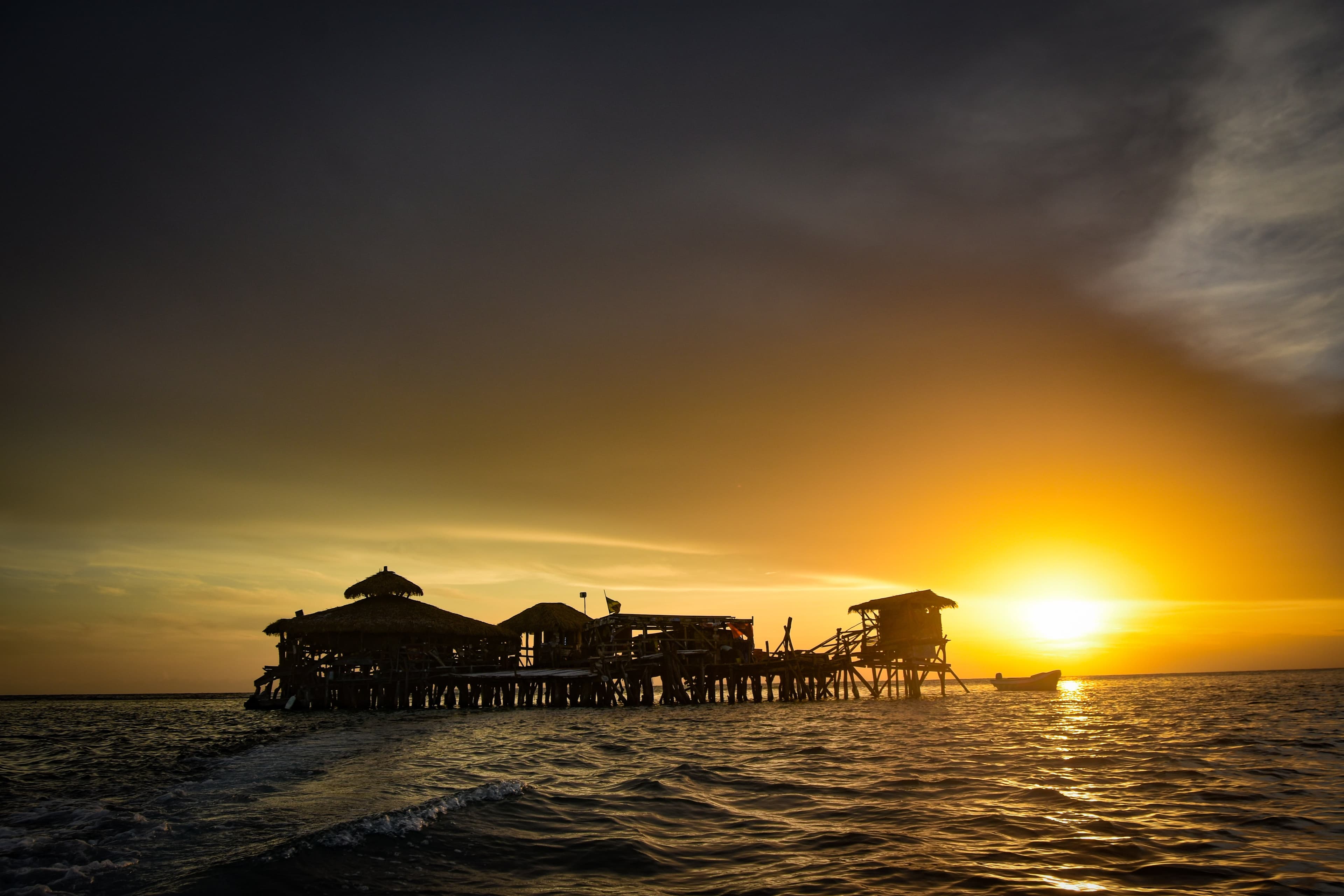 Pelican Bar at Sunset