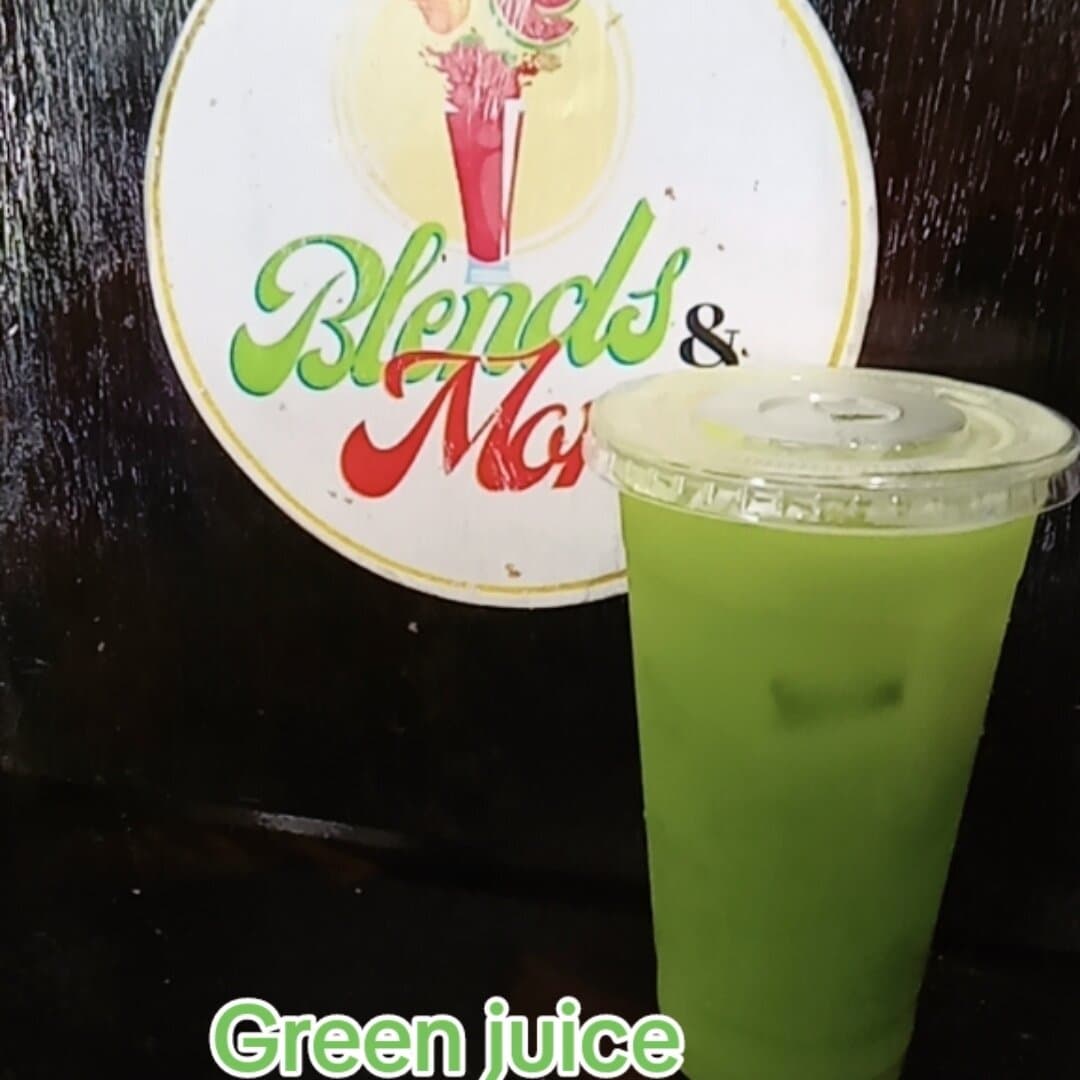 Delicious green juice made Daily