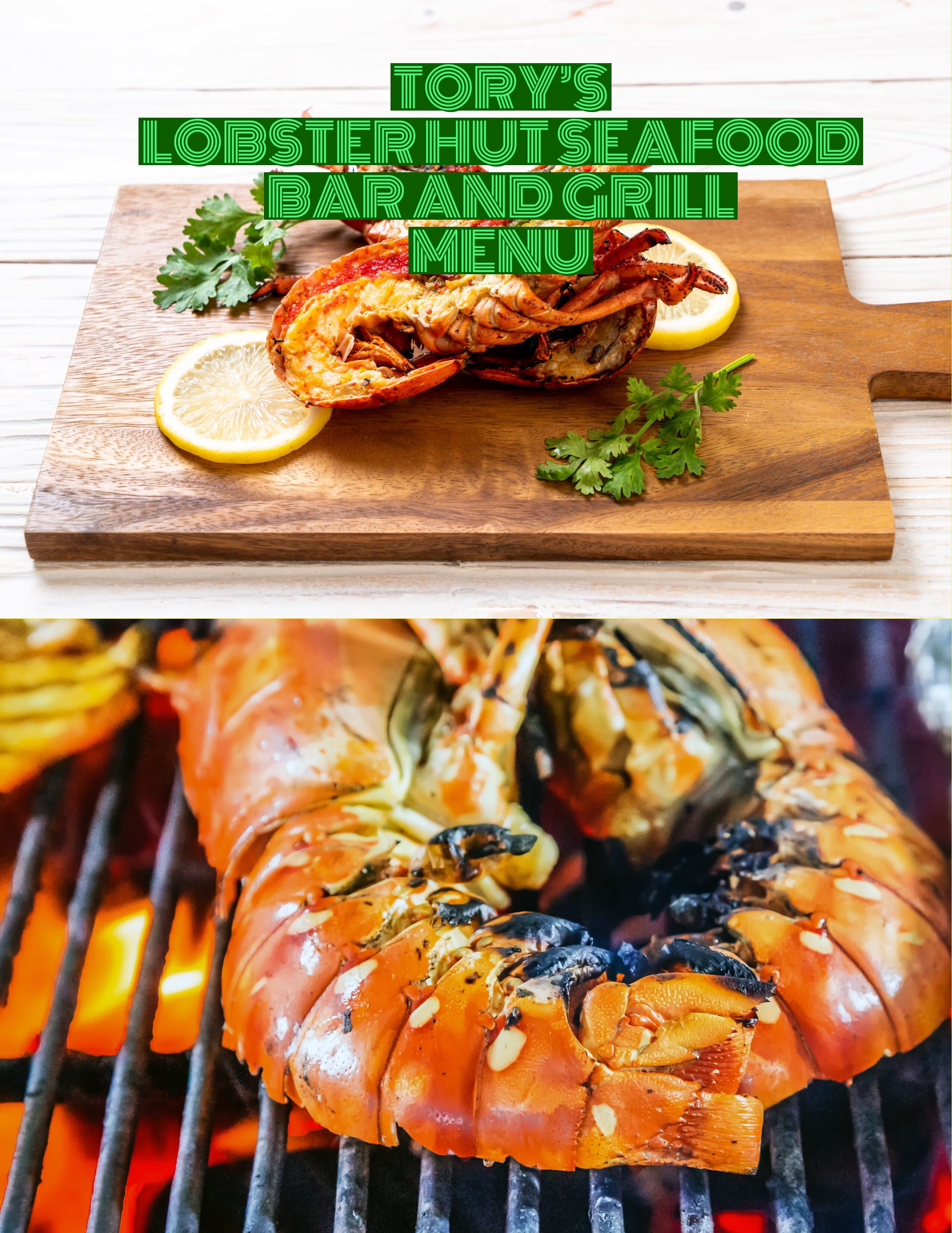 Tory's grilled lobster