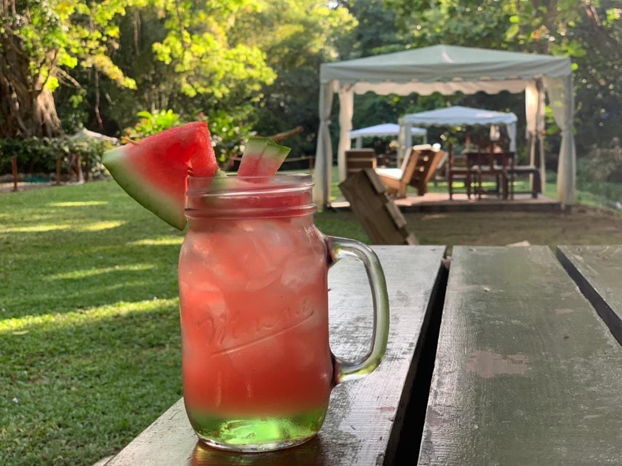 Refreshing beverages and creative cocktails.