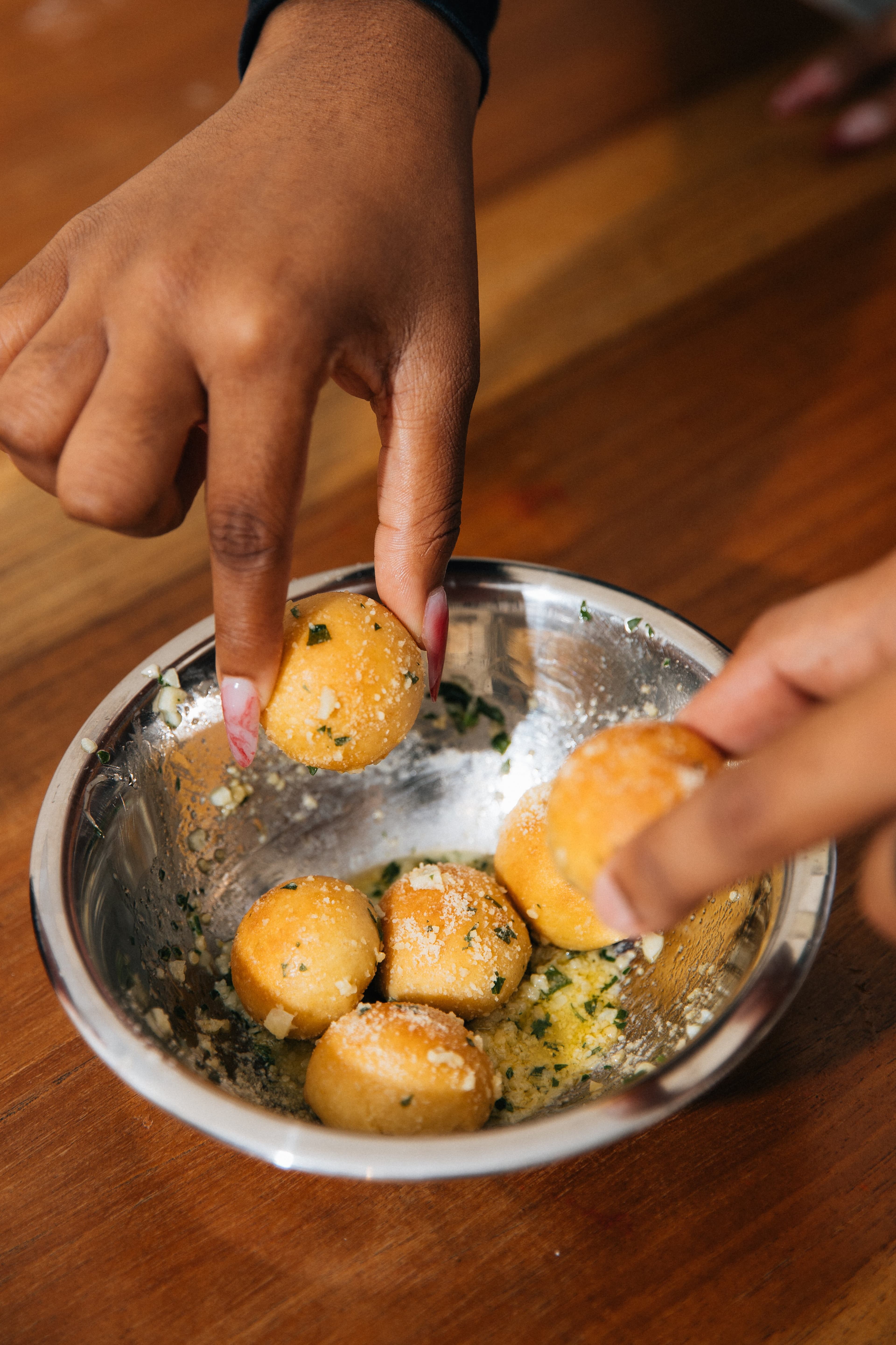 Try our new Garlic Dough balls!