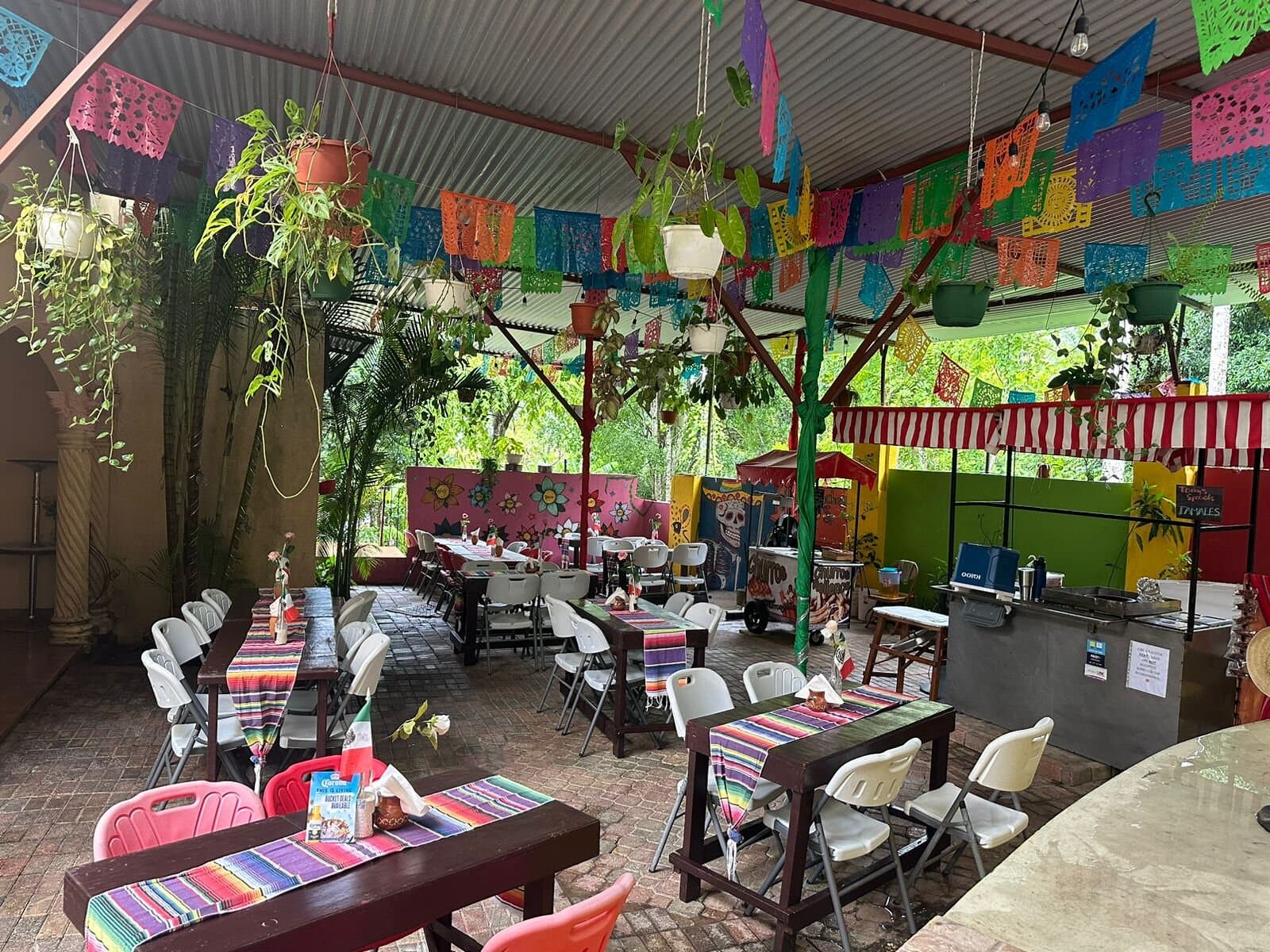 Traditional Mexican setting