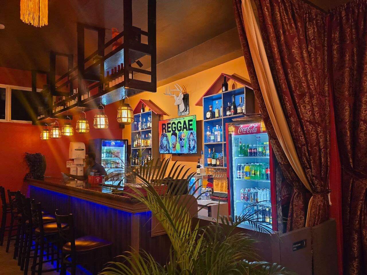 Bar area