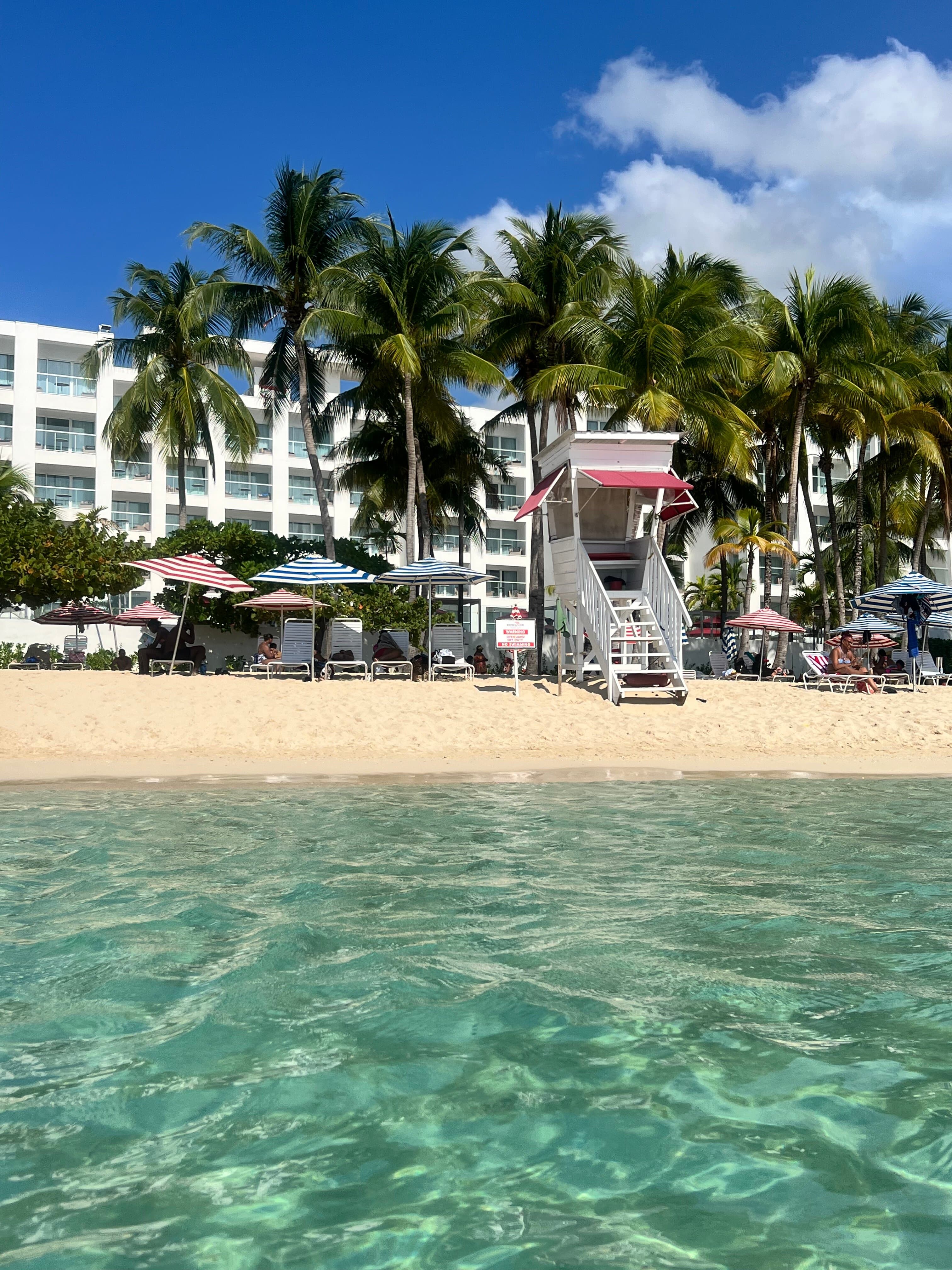Crystal clear water