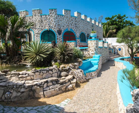 The Blue Cave Castle